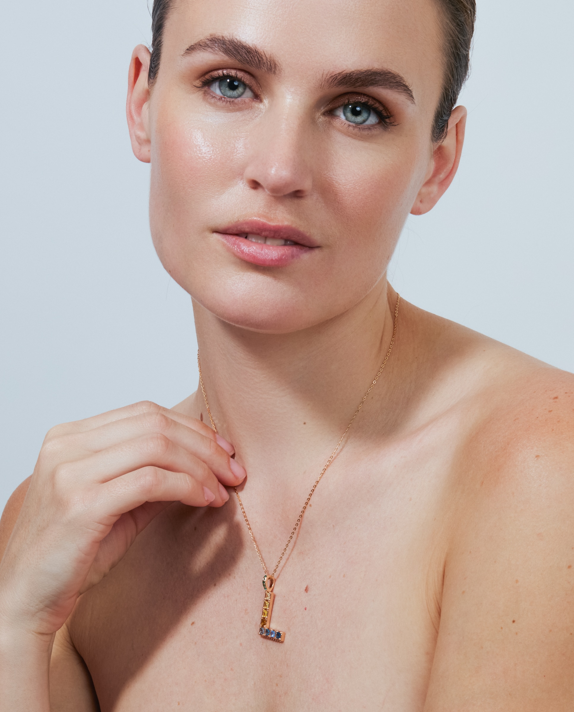 Colar Special Edition com Acabamento em Ouro Rosa 18k e Zircônias Multicolor-2