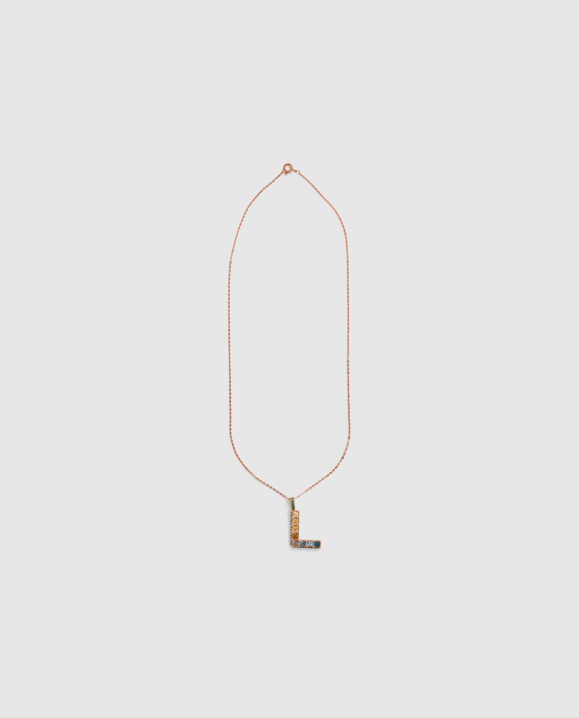 Colar Special Edition com Acabamento em Ouro Rosa 18k e Zircônias Multicolor-3