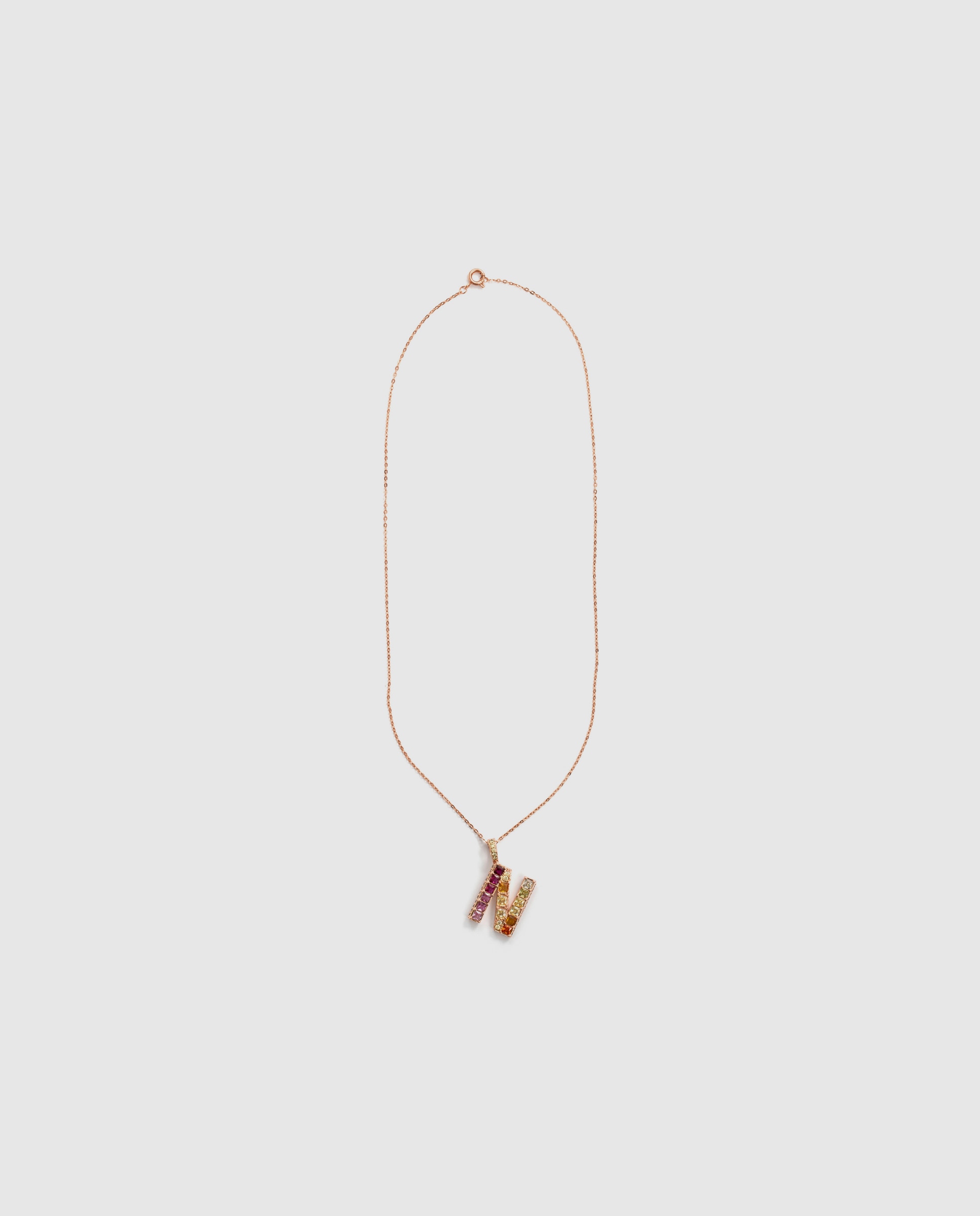 Colar Special Edition com Acabamento em Ouro Rosa 18k e Zircônias Multicolor-3