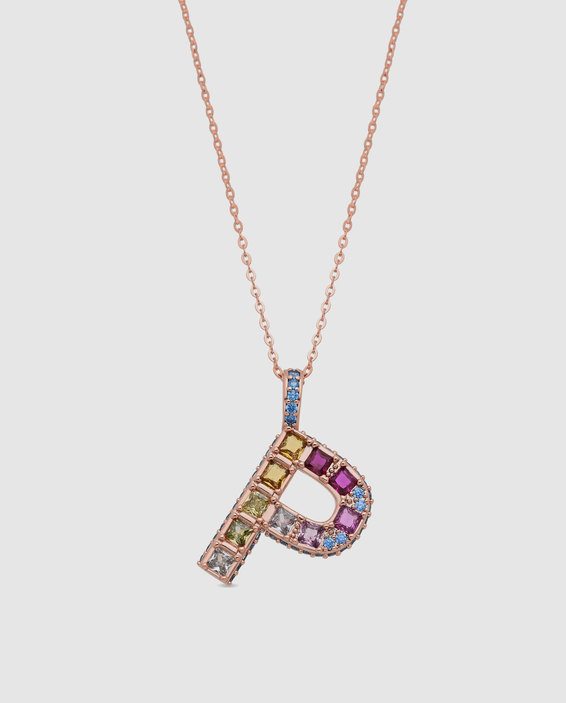 Imagem 0 de Colar Special Edition com Acabamento em Ouro Rosa 18k e Zirconita Multicolor