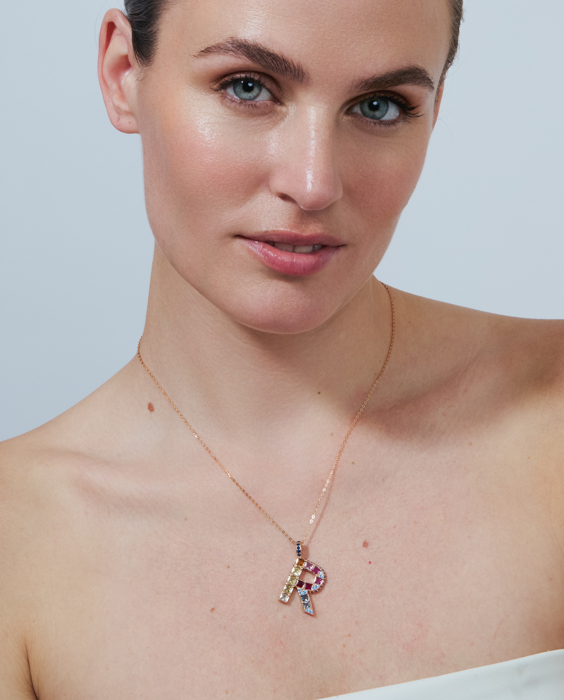 Colar Special Edition com Acabamento em Ouro Rosa 18k e Zircônias Multicolor-2