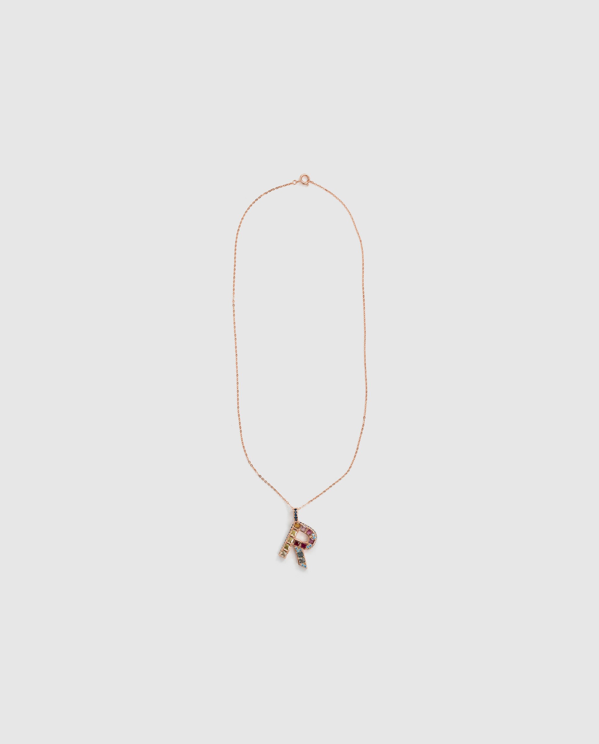 Colar Special Edition com Acabamento em Ouro Rosa 18k e Zircônias Multicolor-3