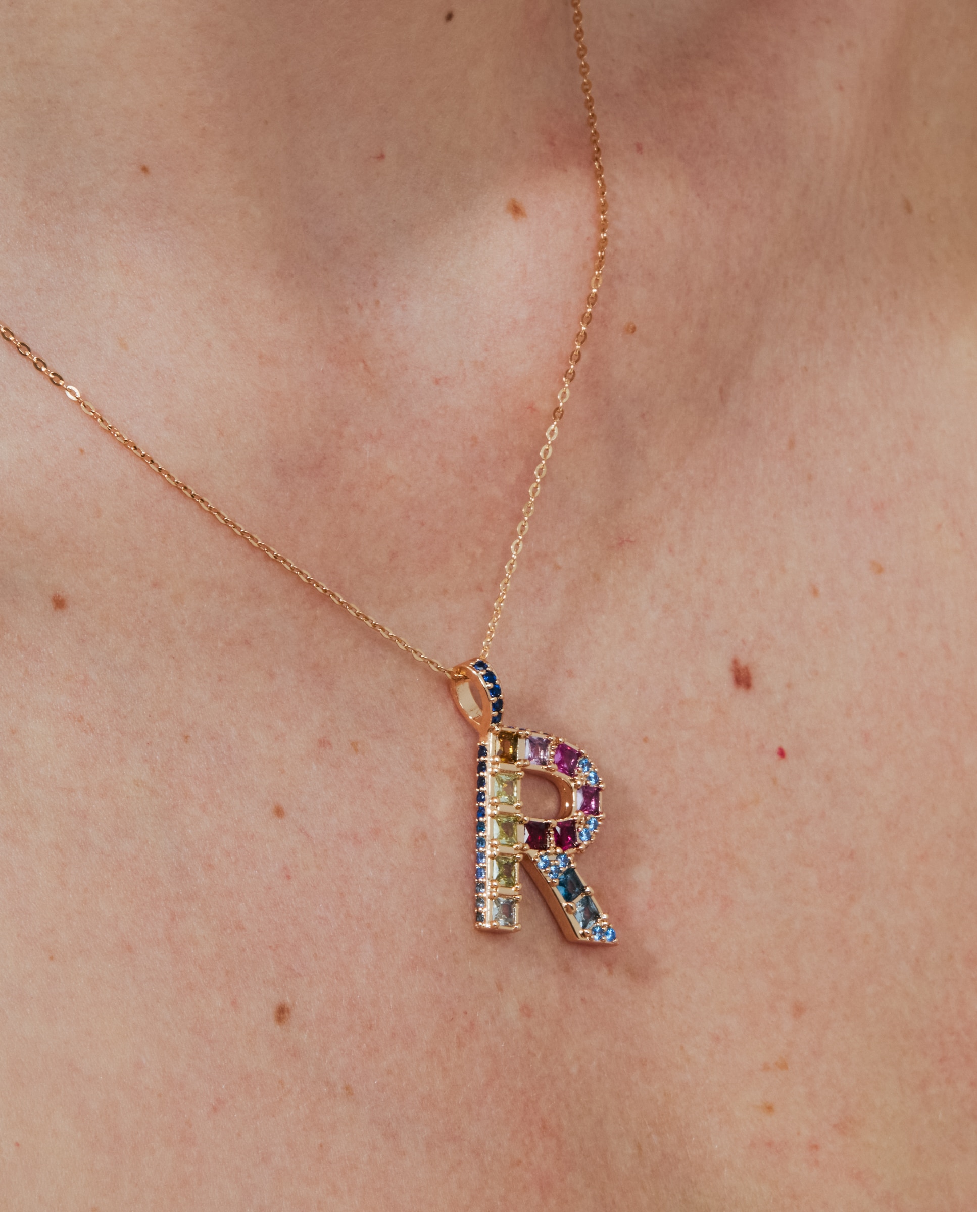 Colar Special Edition com Acabamento em Ouro Rosa 18k e Zircônias Multicolor-4