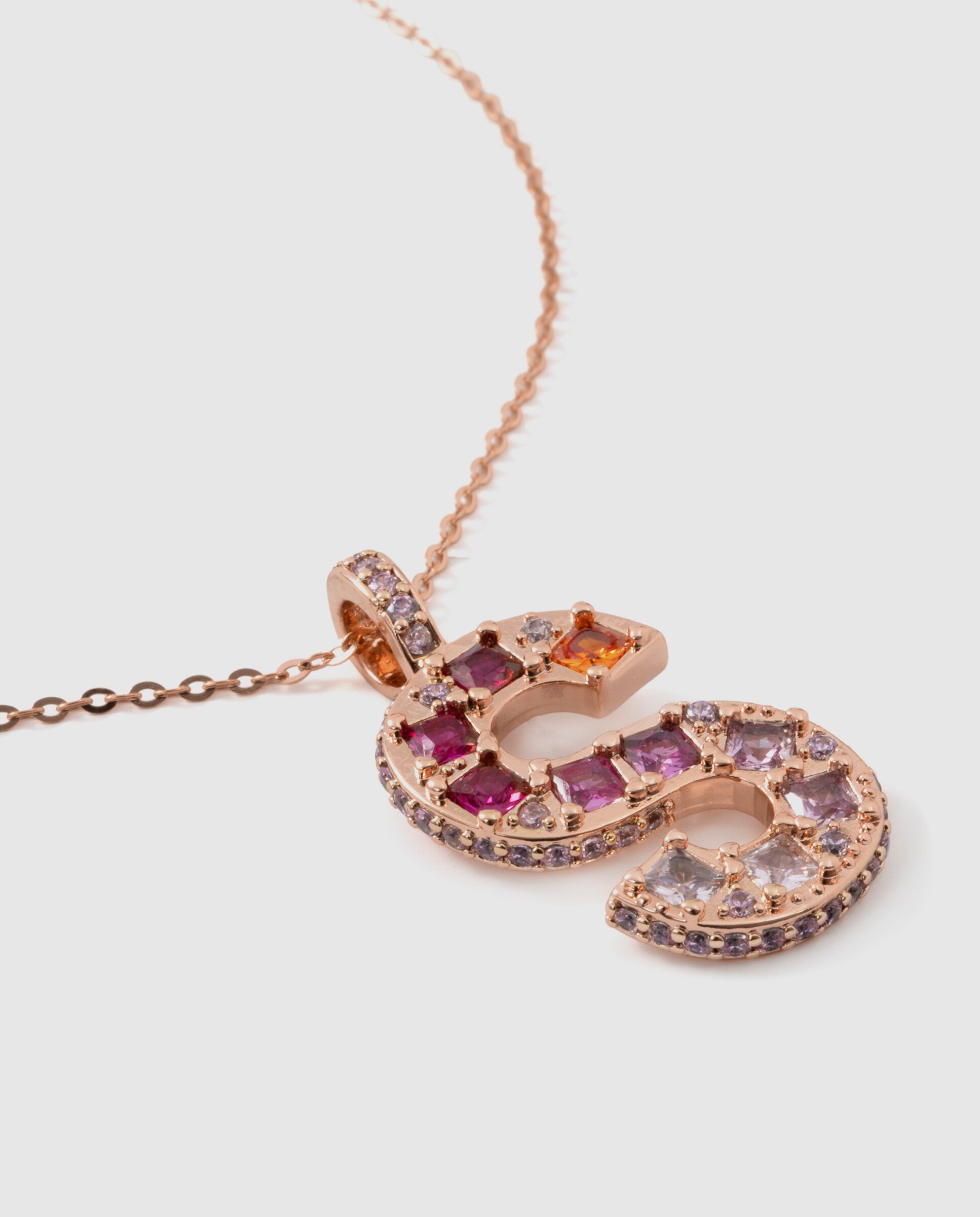 Colar Special Edition com Acabamento em Ouro Rosa 18k e Zircônias Multicolor-6