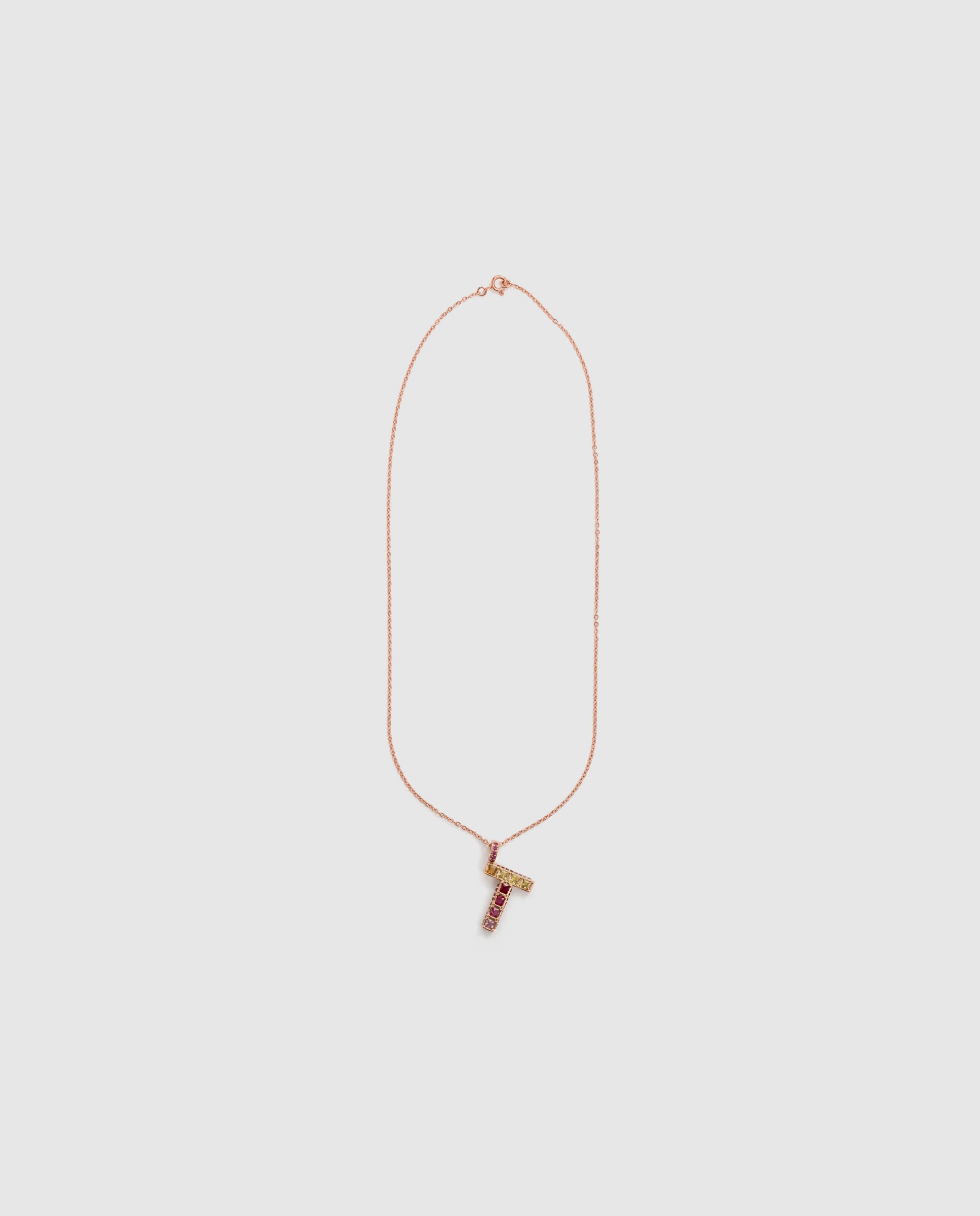 Colar Special Edition com Acabamento em Ouro Rosa 18k e Zircônias Multicolor-3