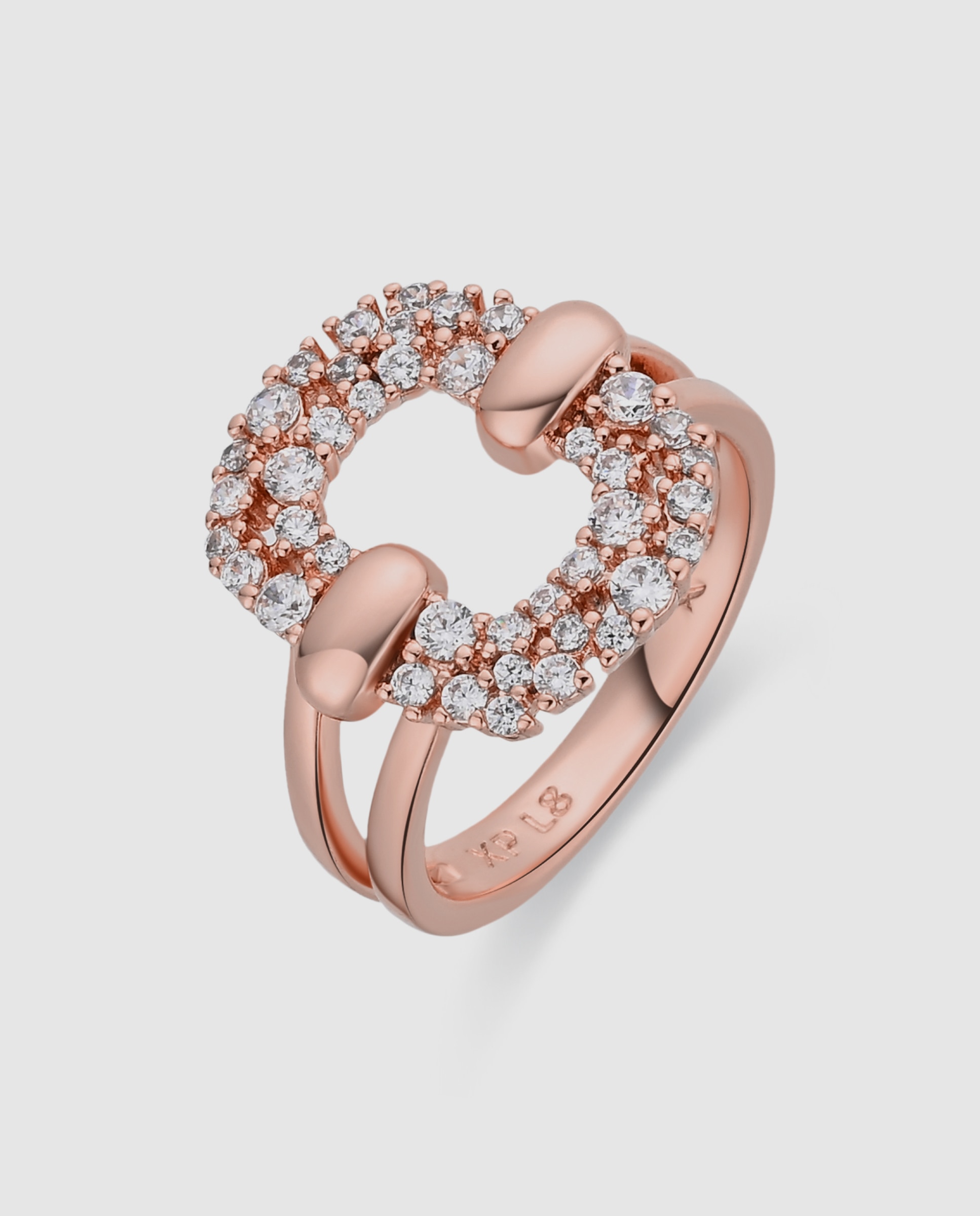Imagem 0 de Anel Special Edition com Acabamento em Ouro Rosa de 18k e Zirconita Brilhante