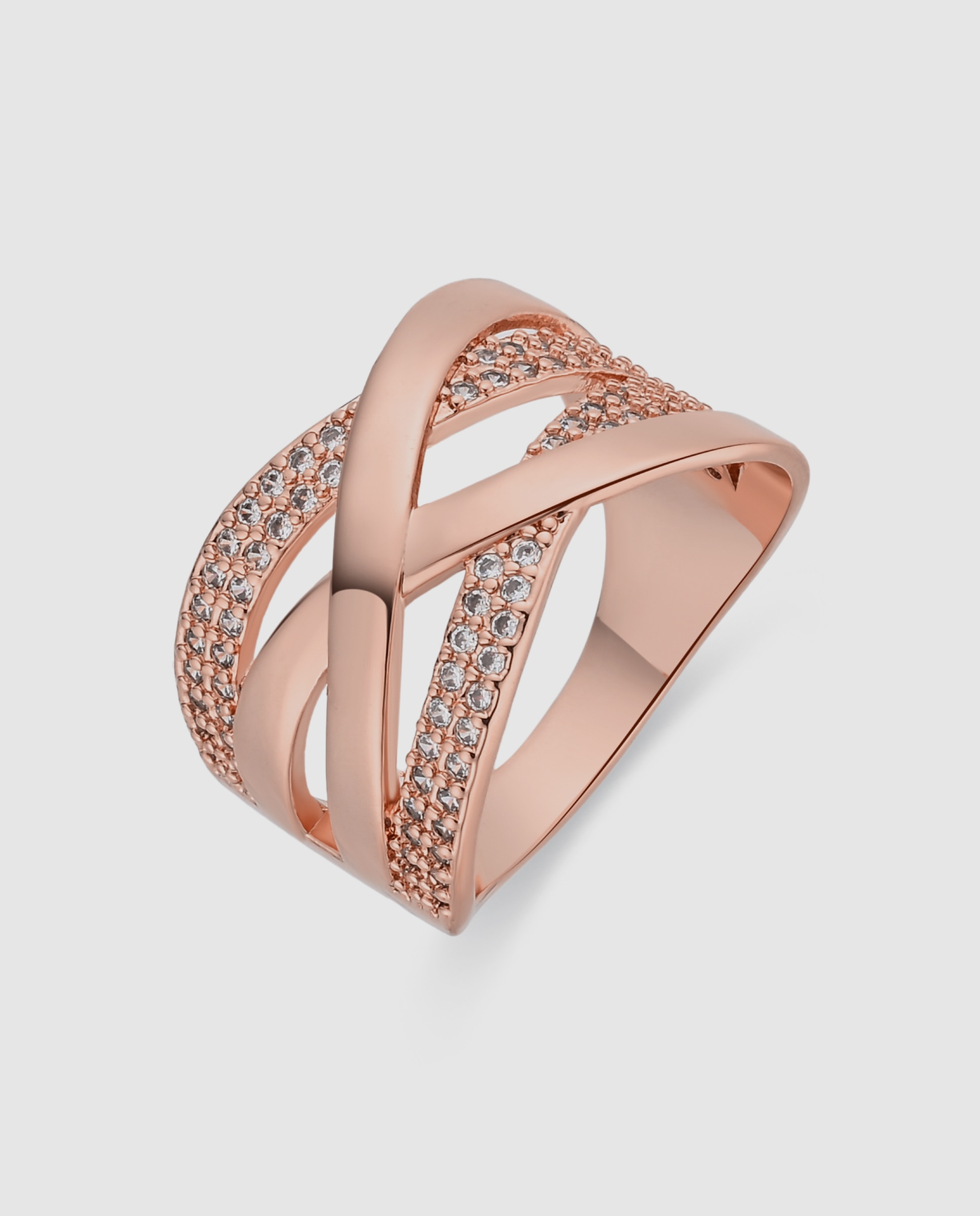 Imagem 0 de Anel Special Edition com Acabamento em Ouro Rosa de 18k e Zirconita Brilhante