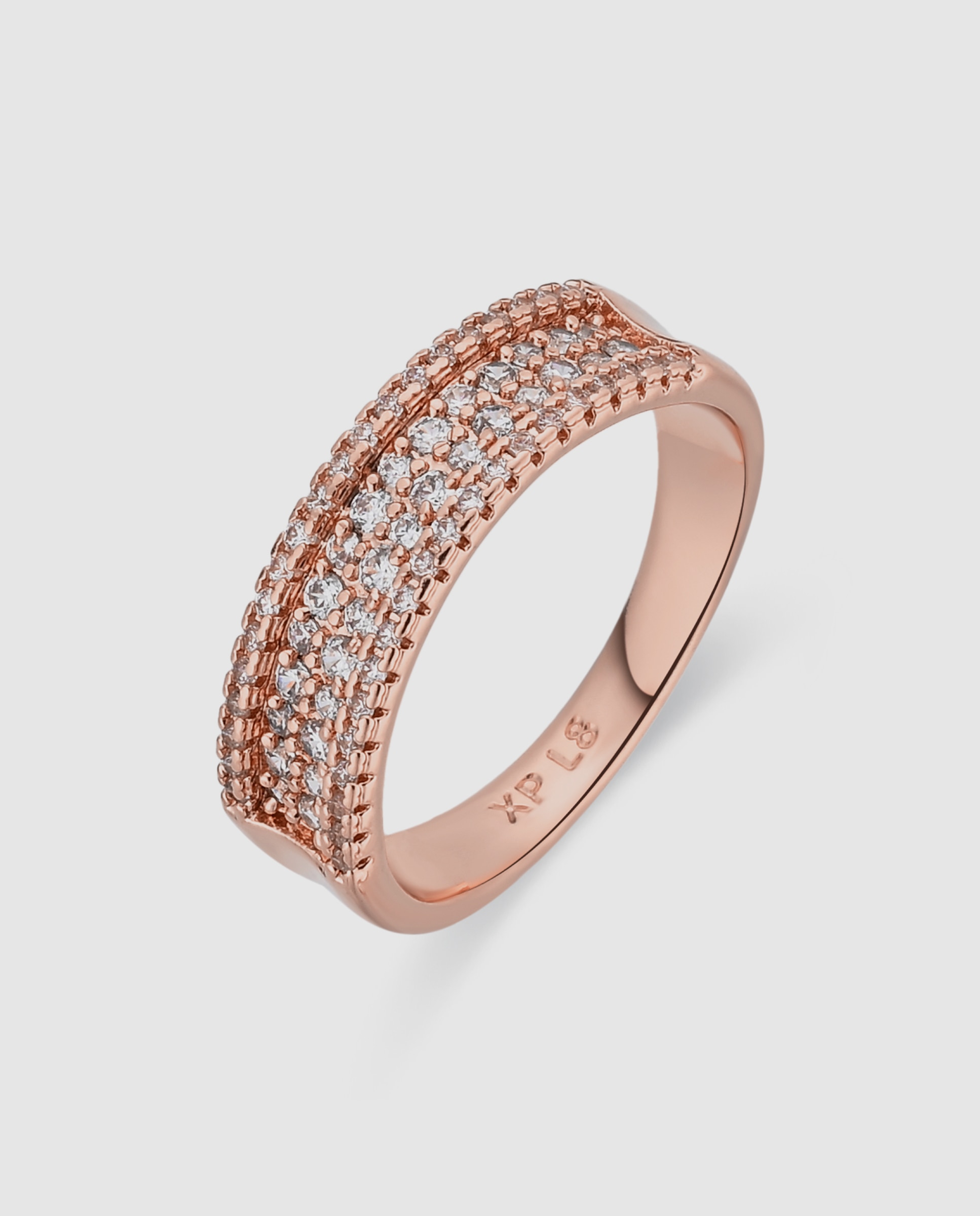 Imagem 0 de Anel Special Edition com Acabamento em Ouro Rosa de 18k e Zirconita Brilhante
