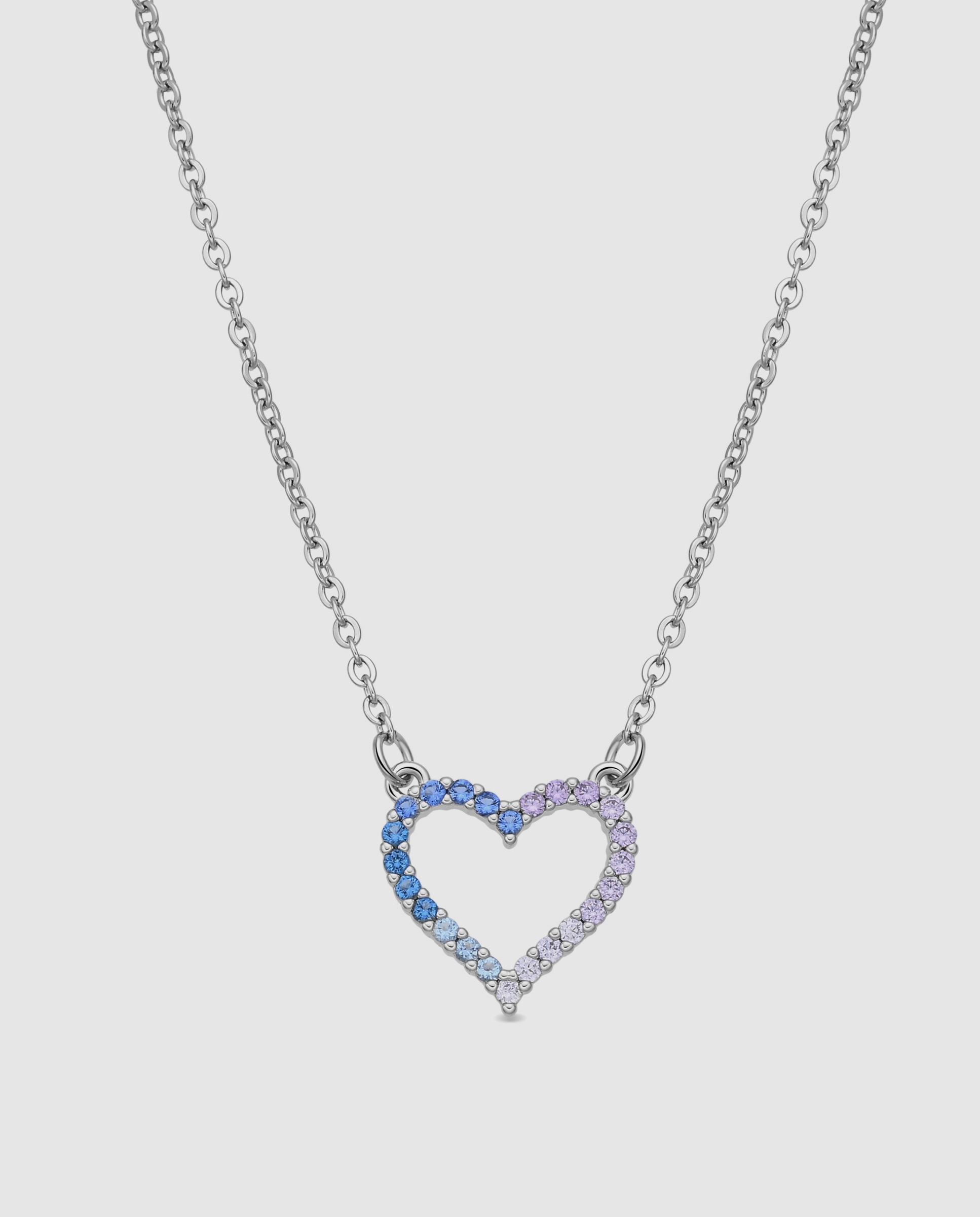 Colar Special Edition com Acabamento em Ródio e Zirconita Multicolor-1