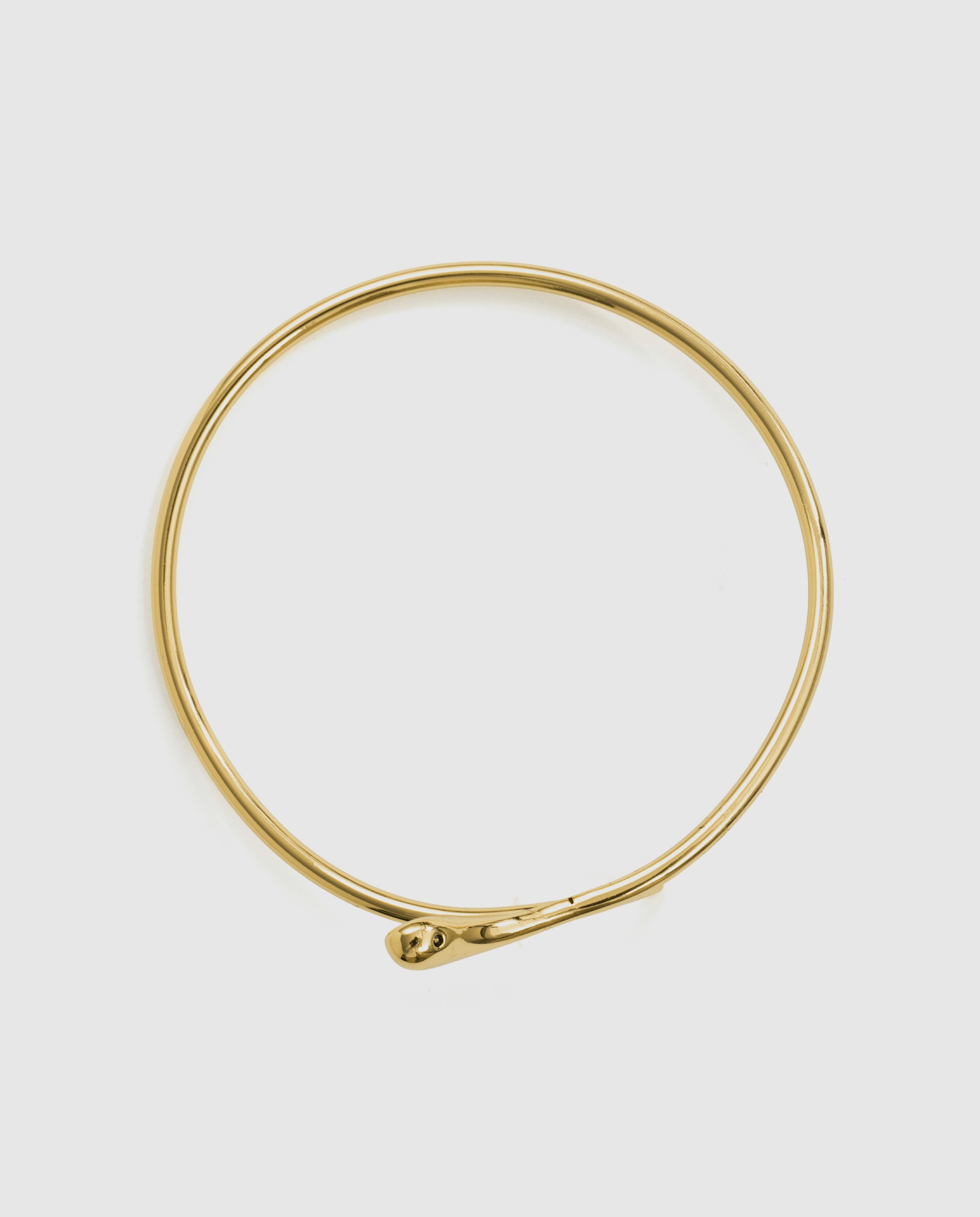 Bracelete África com Acabamento em Ouro Amarelo de 18k Dourado-3