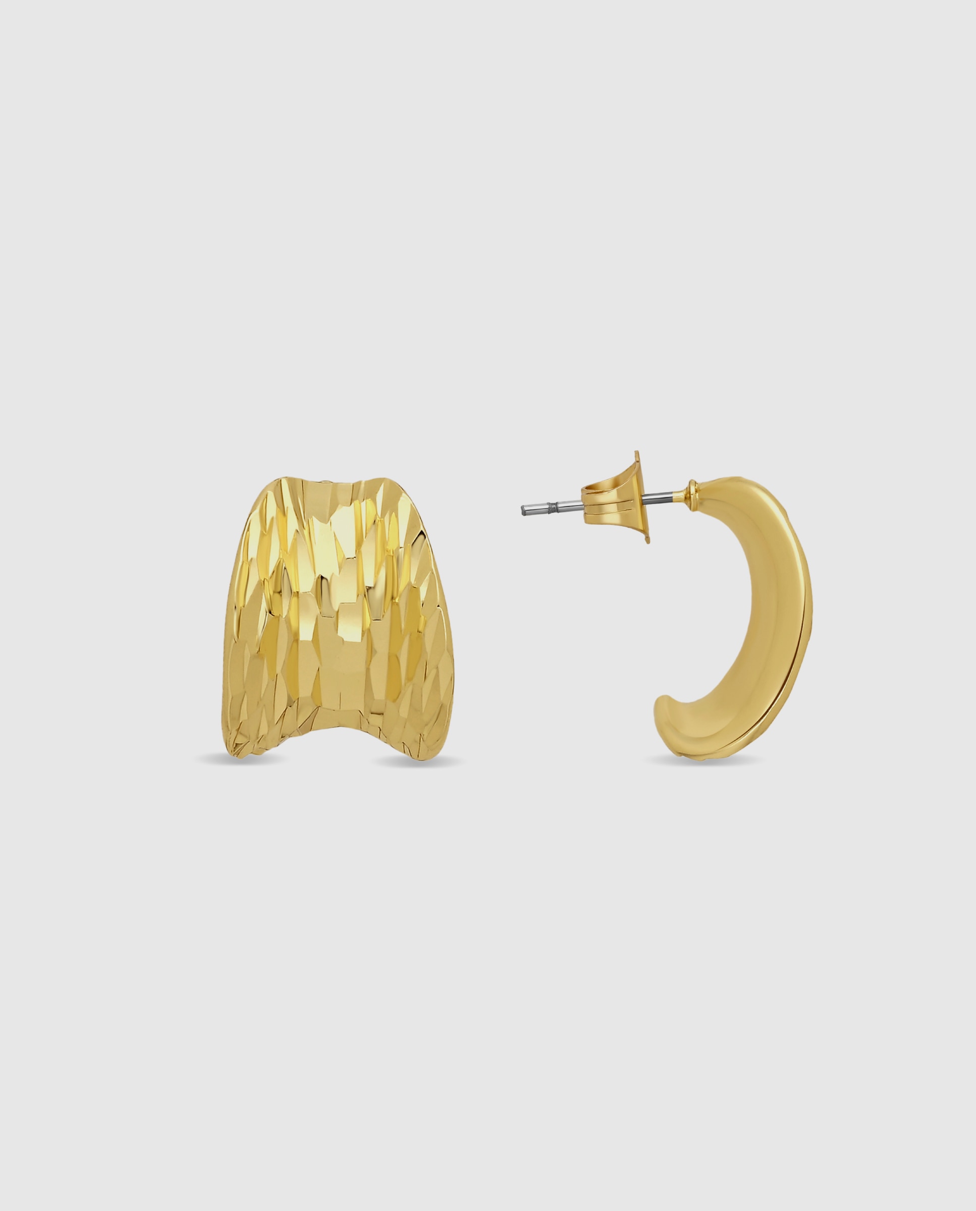 Imagem 0 de Brincos Africa Acabados em Ouro Amarelo de 18k