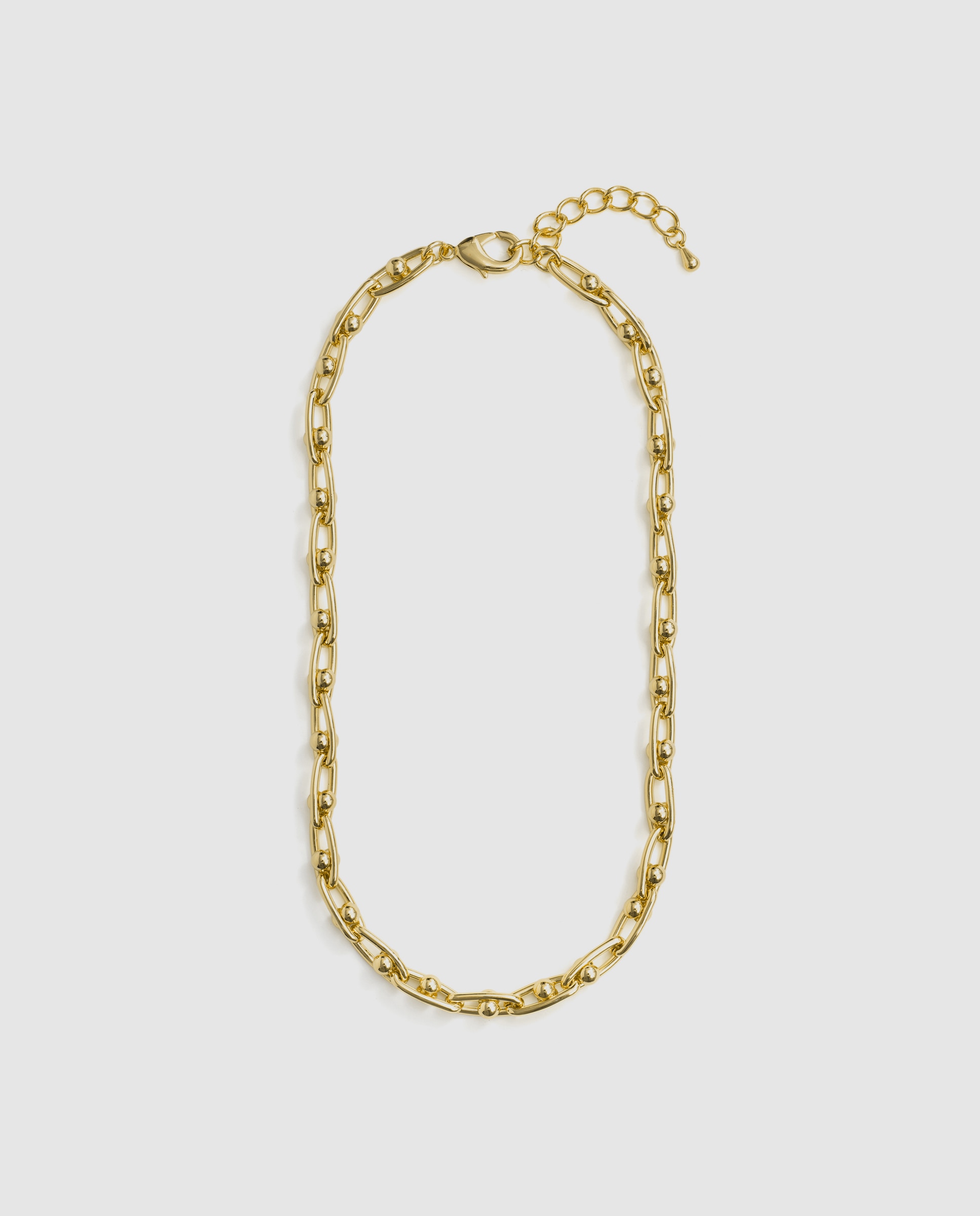 Colar Africa com Acabamento em Ouro Amarelo de 18k Dourado-3