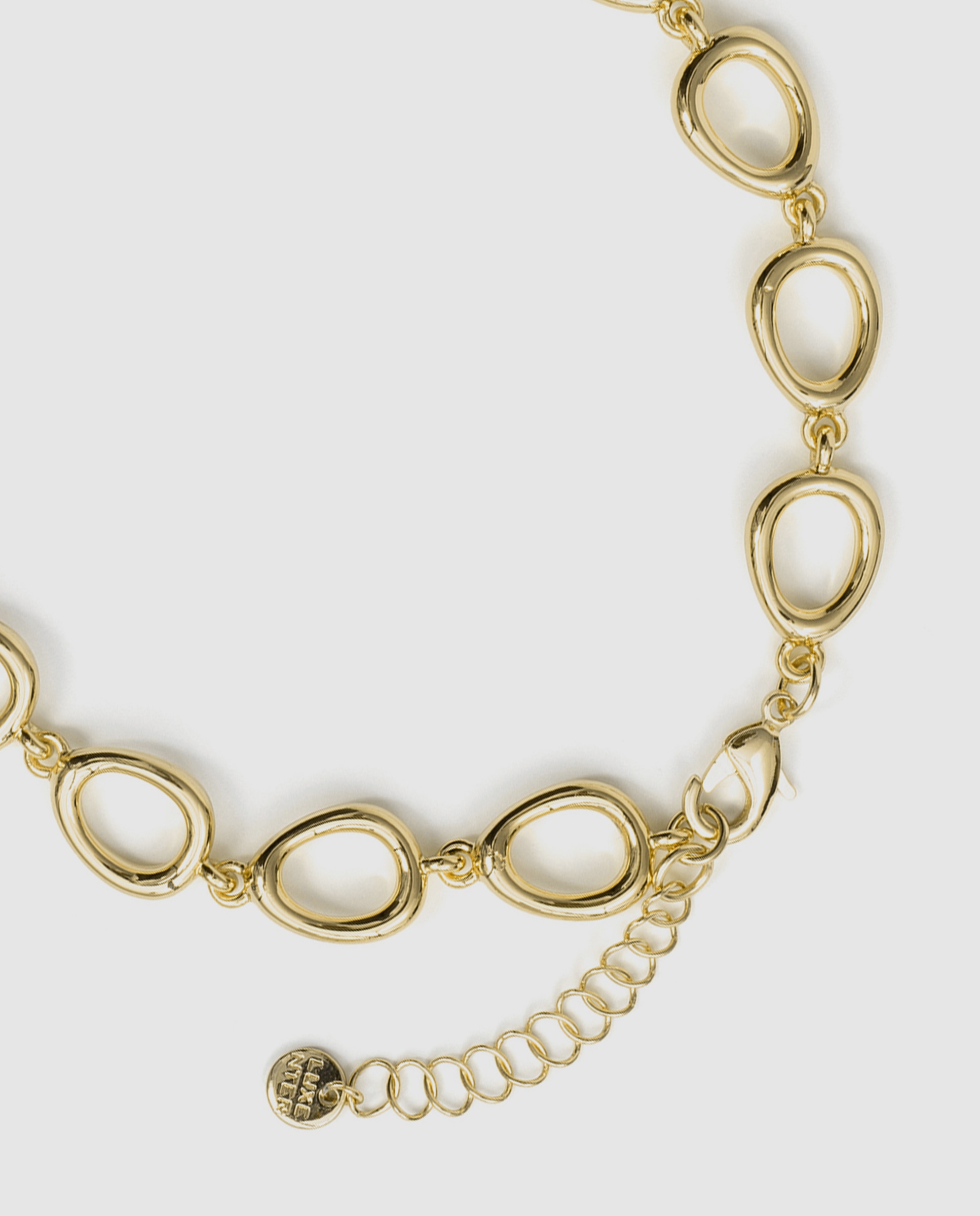 Colar Africa com Cristal Acabado em Ouro Amarelo de 18k Multicolor-7
