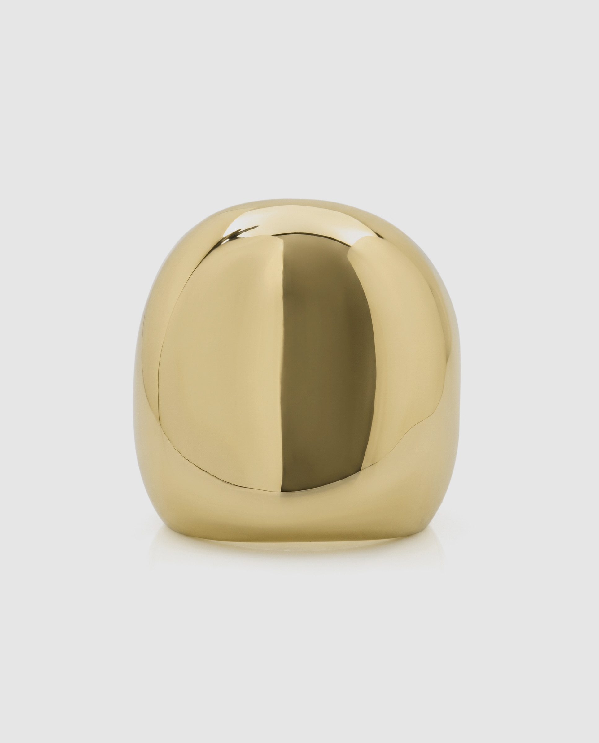 Anel Africa Acabado em Ouro de 18k Dourado-6