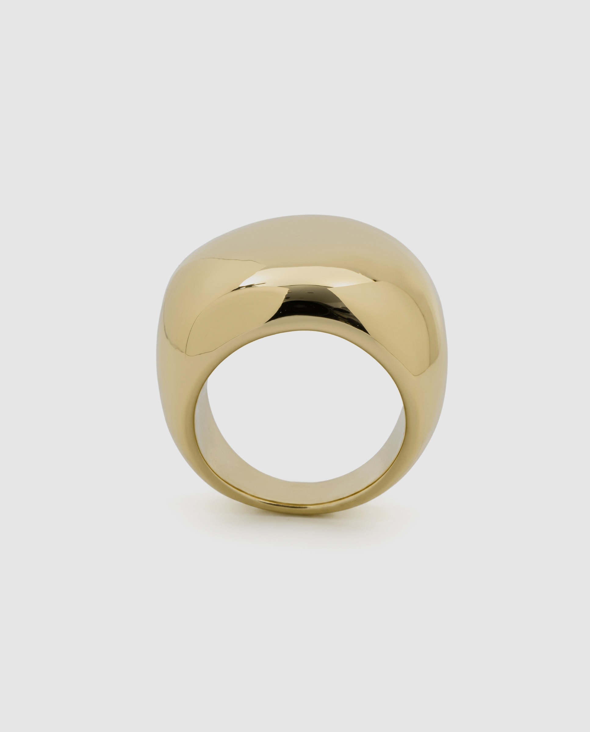 Anel Africa Acabado em Ouro de 18k Dourado-7