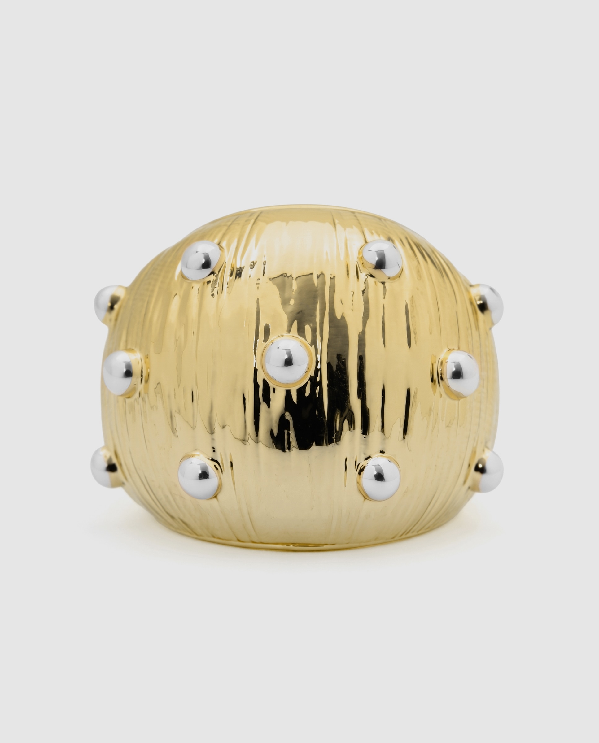 Anel Africa com Acabamento em Ouro Amarelo de 18k Dourado-6