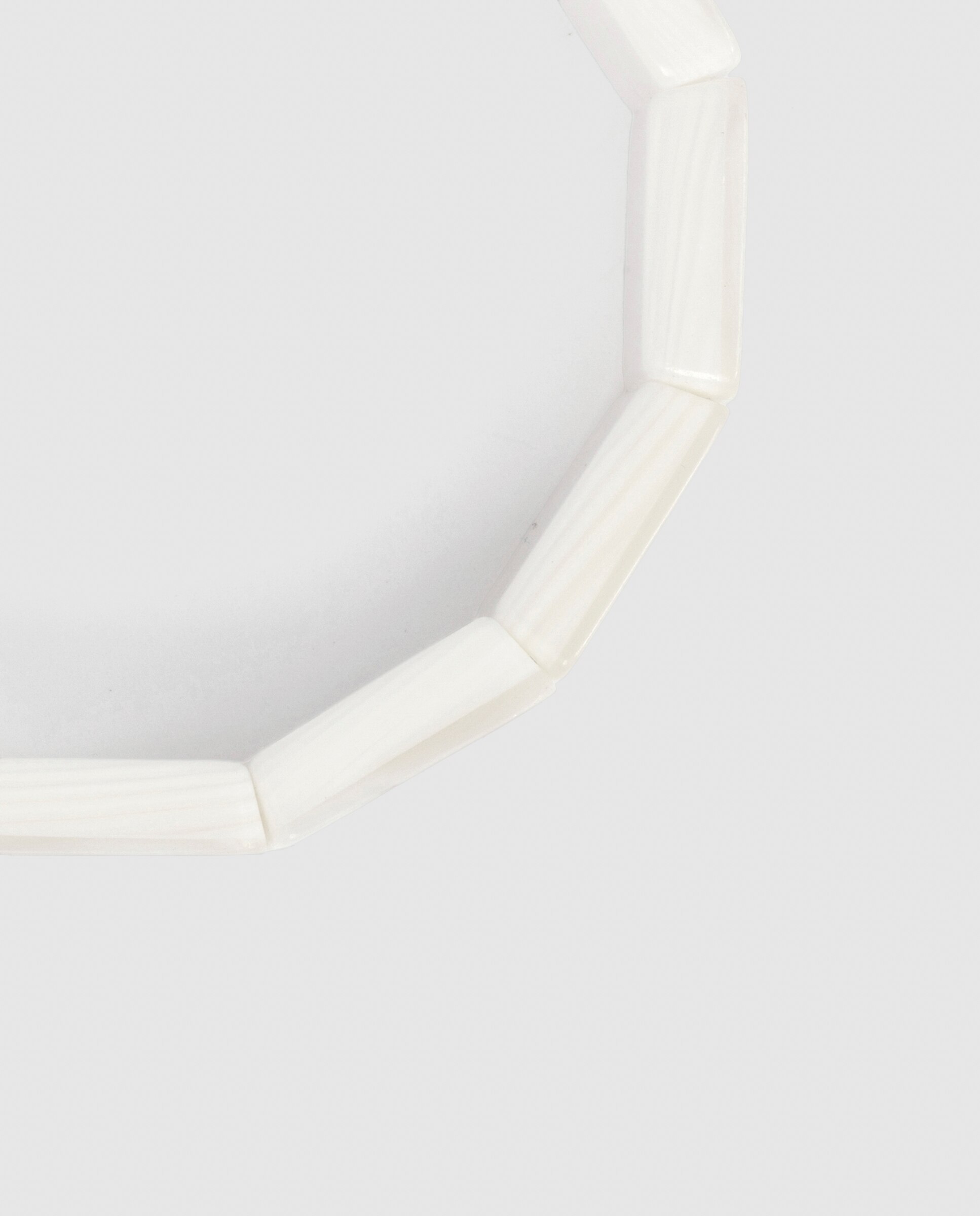 Pulseira Trendy com Madrepérola Acabada em Ródio Branco-7