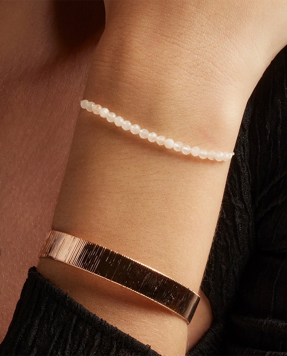 Brincos de Argola Momentos para Brilhar de Prata de Lei 925 com Acabamento em Ródio e Zirconita Brilhante Branco-4