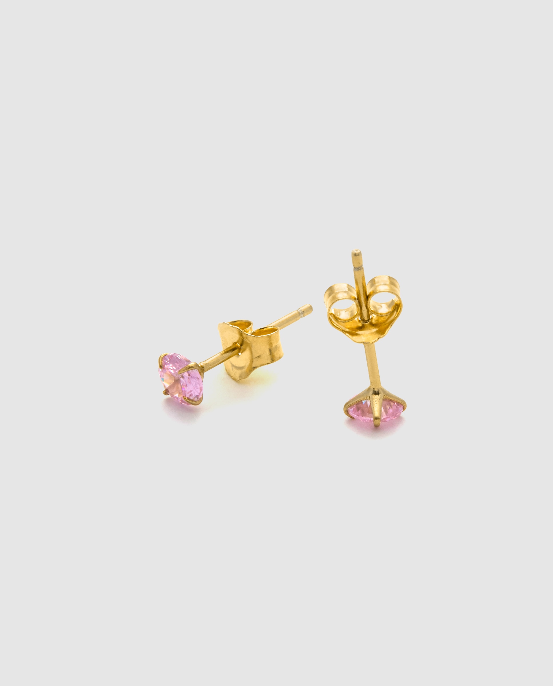Brincos África Moda de Prata de Lei 925 com Acabamentos em Ouro Amarelo de 18 Quilates e Zirconita Ametista Roxo-6