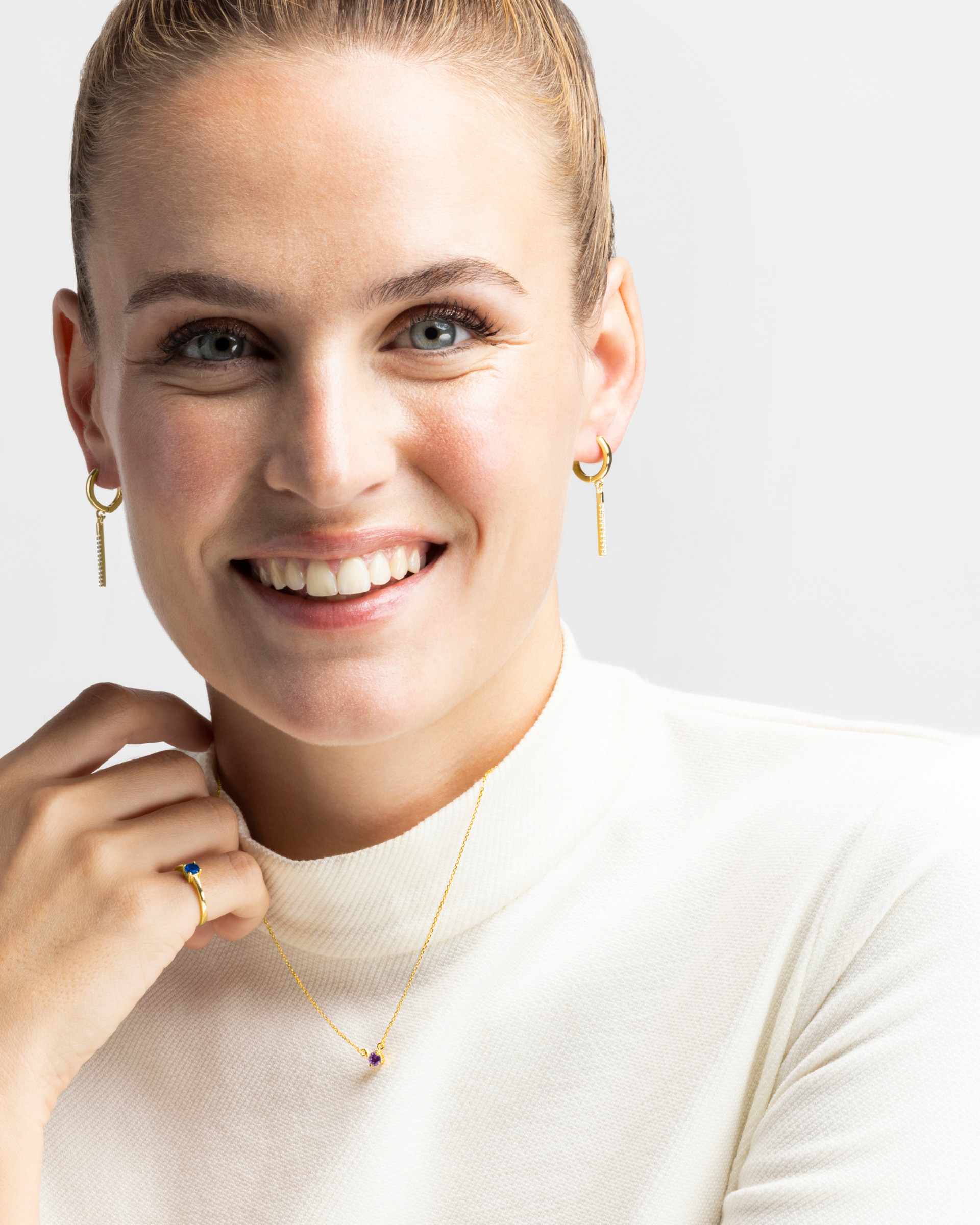 Anel África Moda de Prata de Lei 925 com Acabamento em Ouro Amarelo de 18 Quilates com Quartzo Hidrotermal Lápis-lazúli Ouro-2