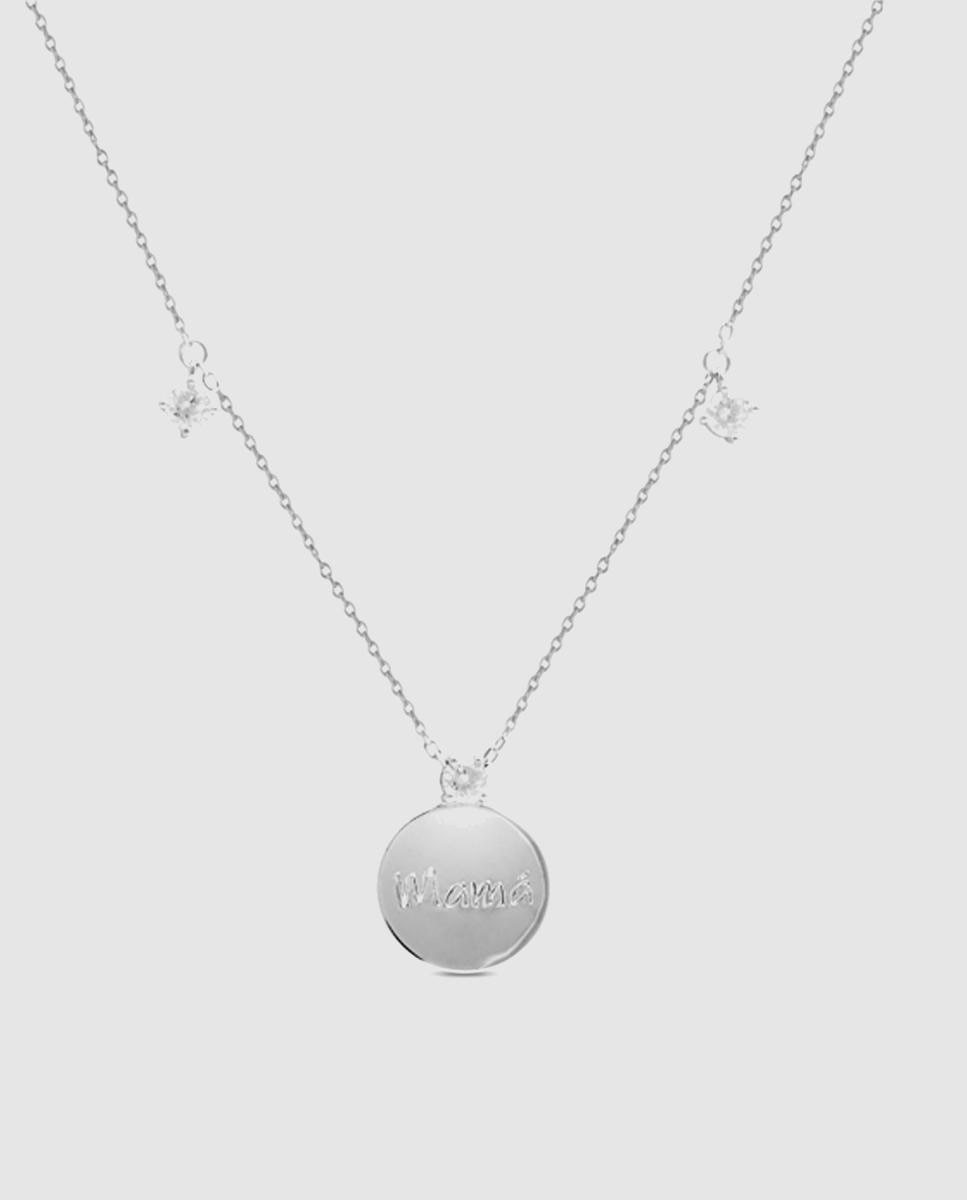 Colar Special Edition de Prata de Lei 925 com Acabamento em Ródio e Zirconita Brilhante Prata-1