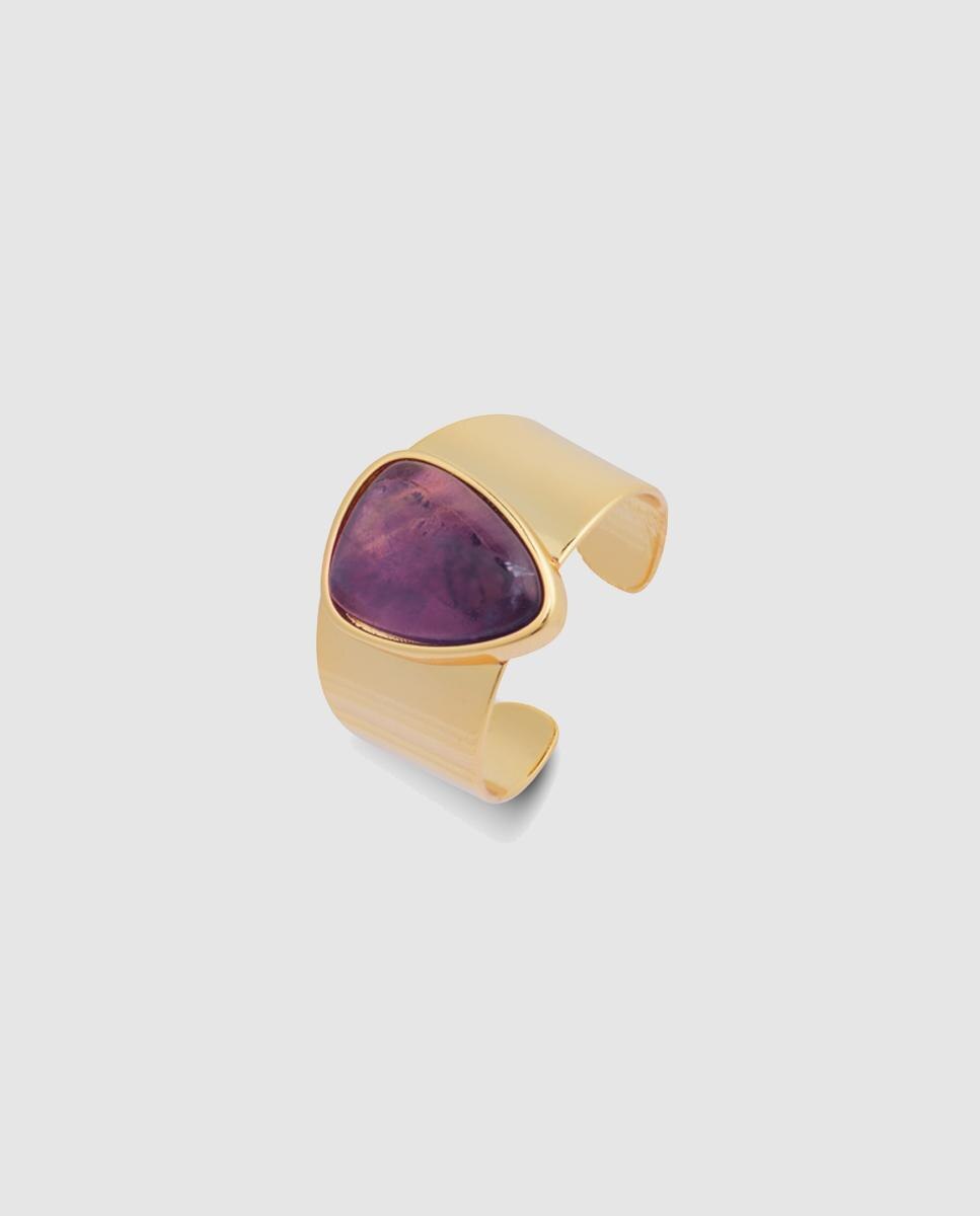 Imagem 0 de Anel Ajustável África Moda com Acabamento em Ouro Amarelo de 18 Quilates