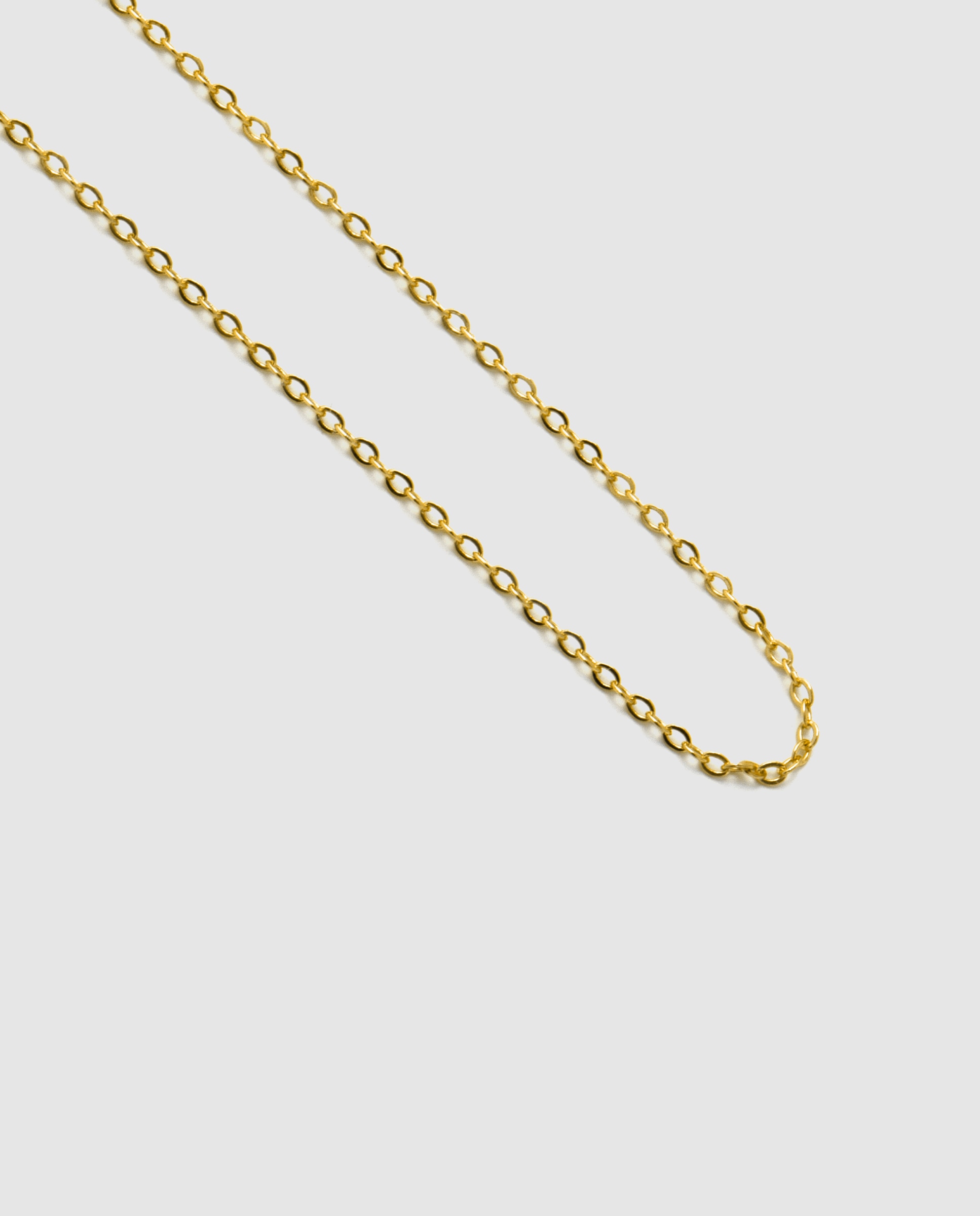 Colar de Prata de Lei 925 com Acabamento em Ouro de 18 Quilates Dourado-6
