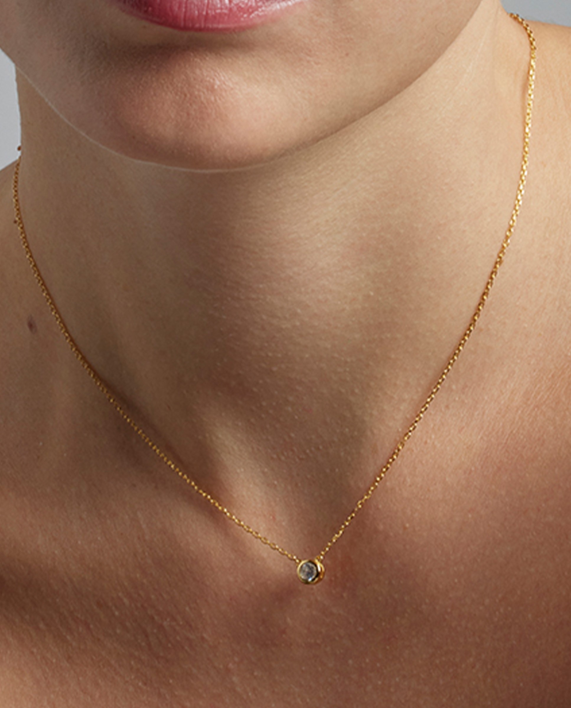 Colar Pide Un Deseo de Prata de Lei 925 com Acabamento em Ouro de 18 Quilates e Zirconita Brilhante Dourado-3