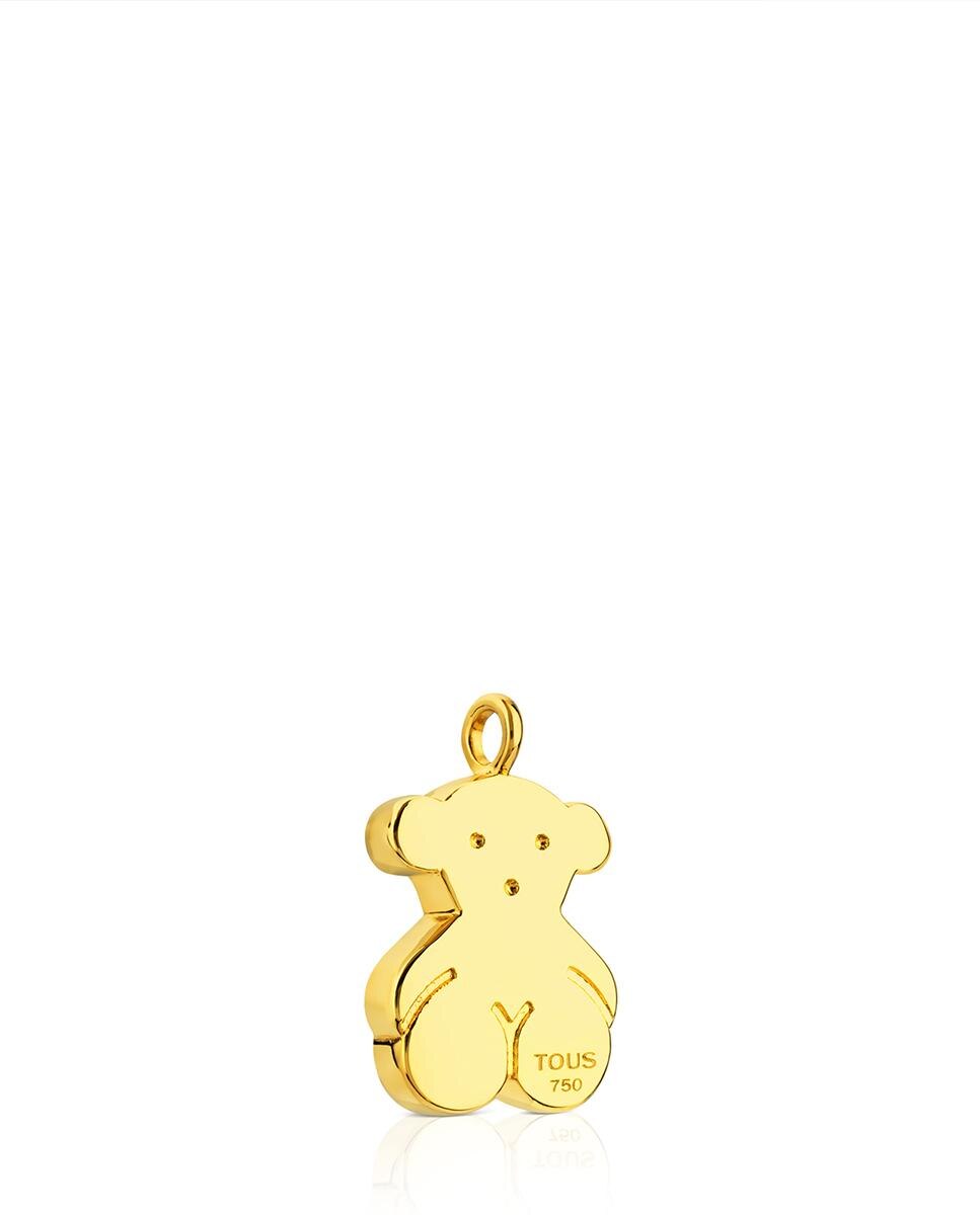 Pendente Sweet Dolls Urso em Ouro Amarelo Dourado-3
