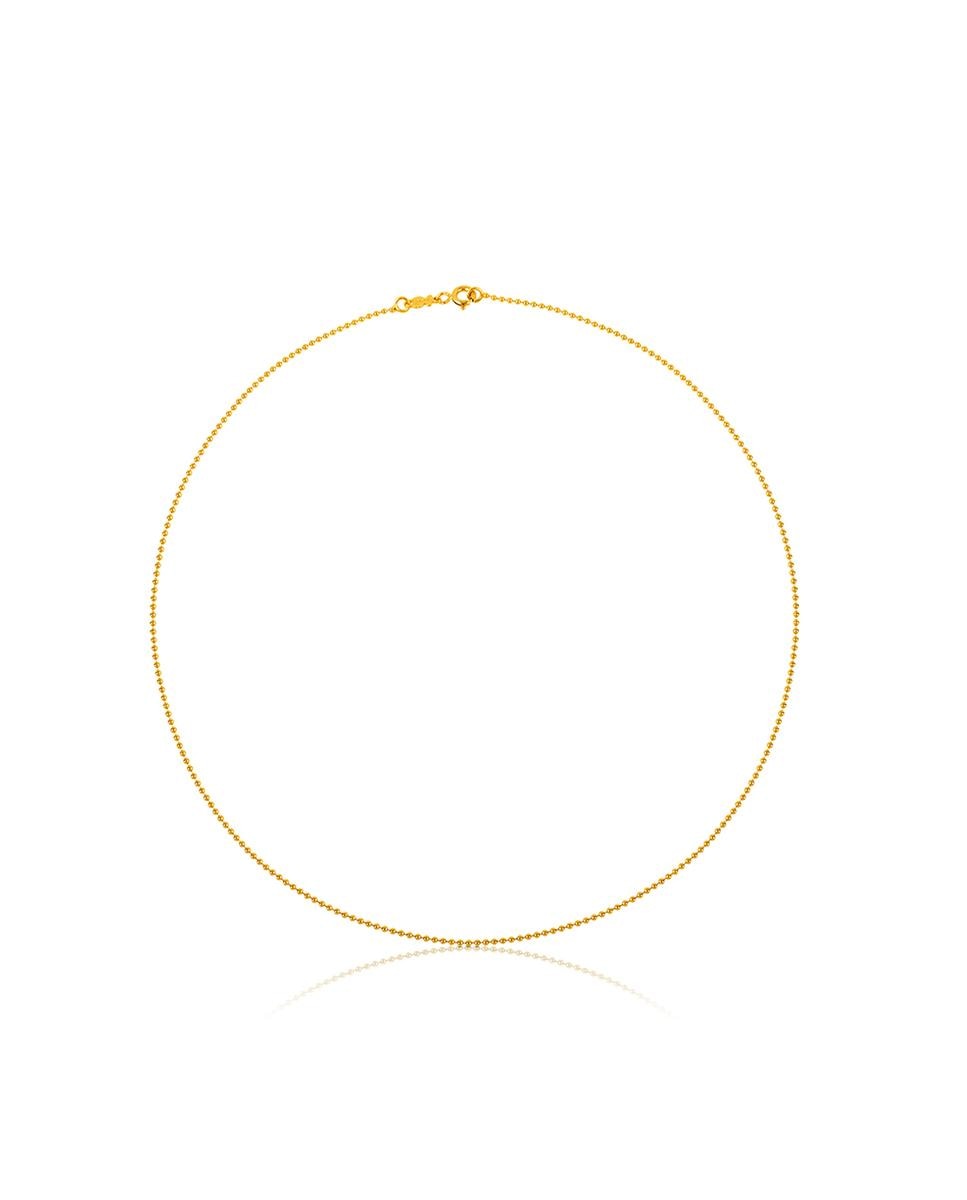 Corrente Chain em Ouro Amarelo Dourado-1