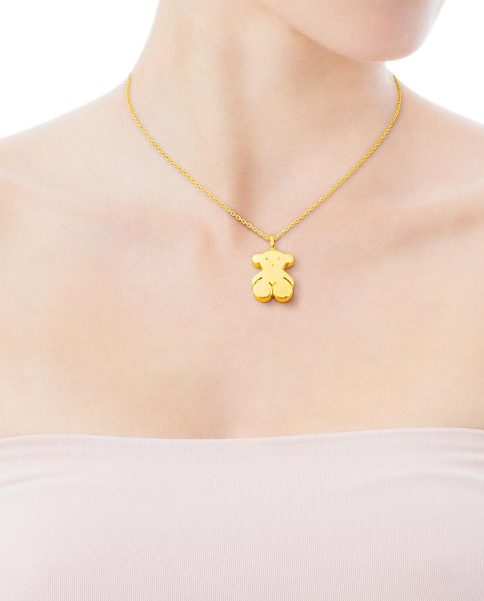 Pendente Sweet Dolls Urso em Ouro Amarelo Dourado-5