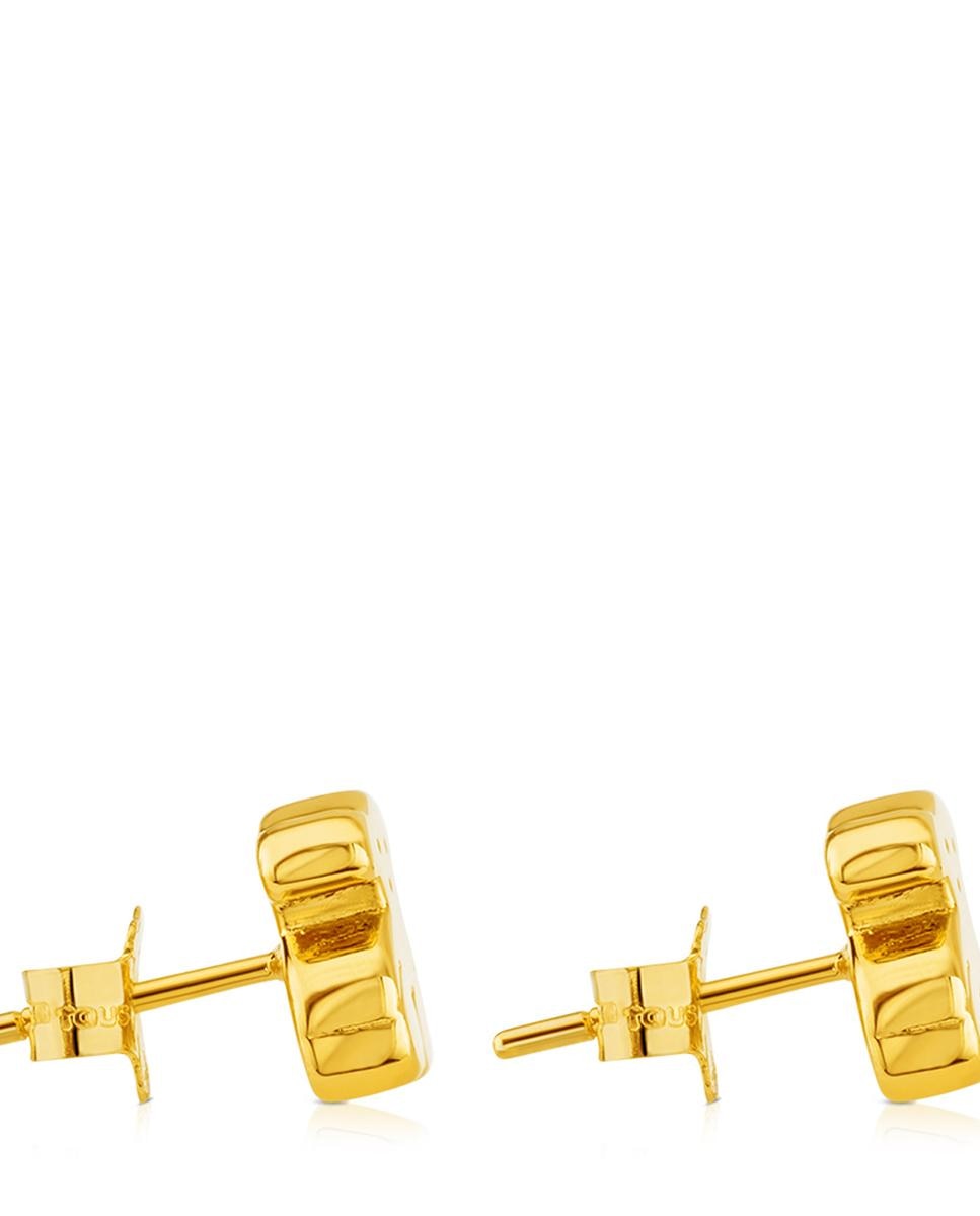 Brincos Sweet Dolls em Ouro Amarelo Dourado-2