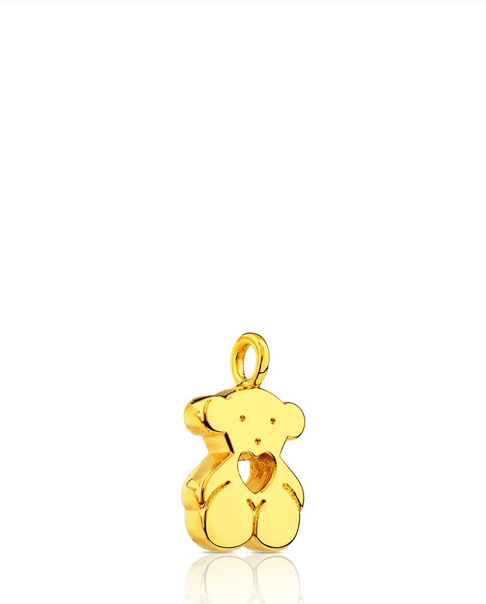Pendente Pequeno Sweet Dolls Urso de Ouro Amarelo Dourado-2