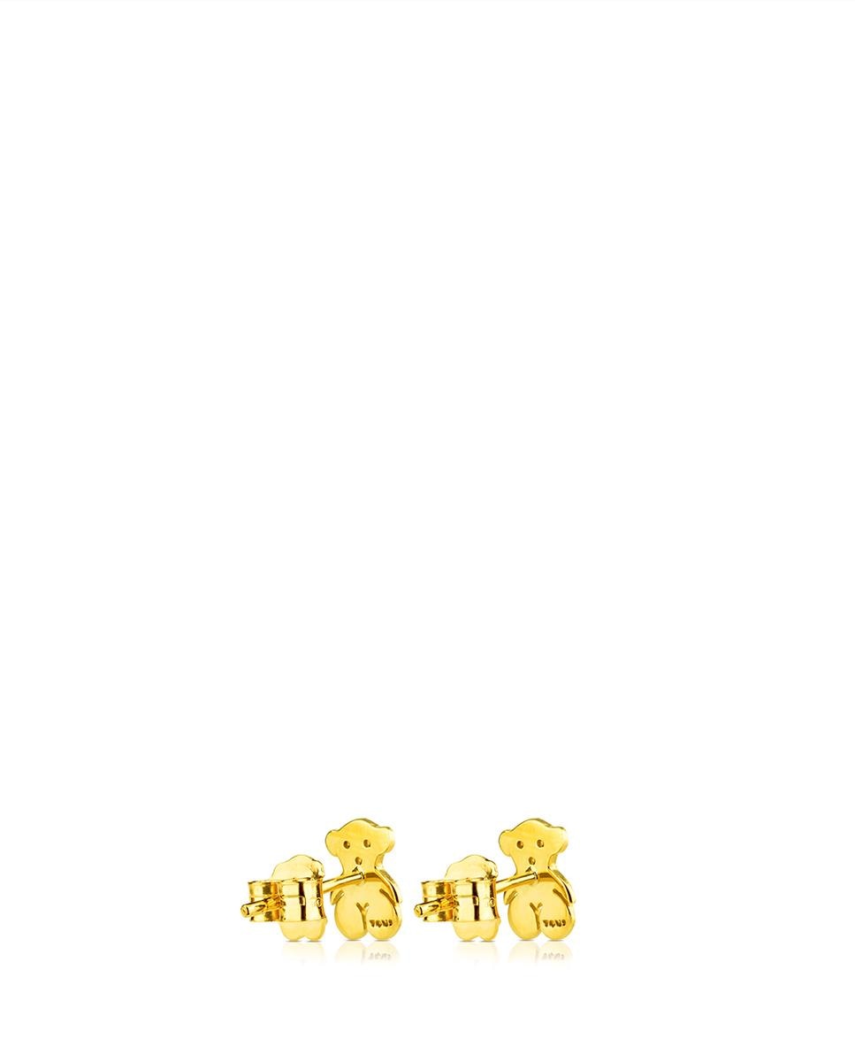 Brincos Symbols em Ouro Amarelo Dourado-3