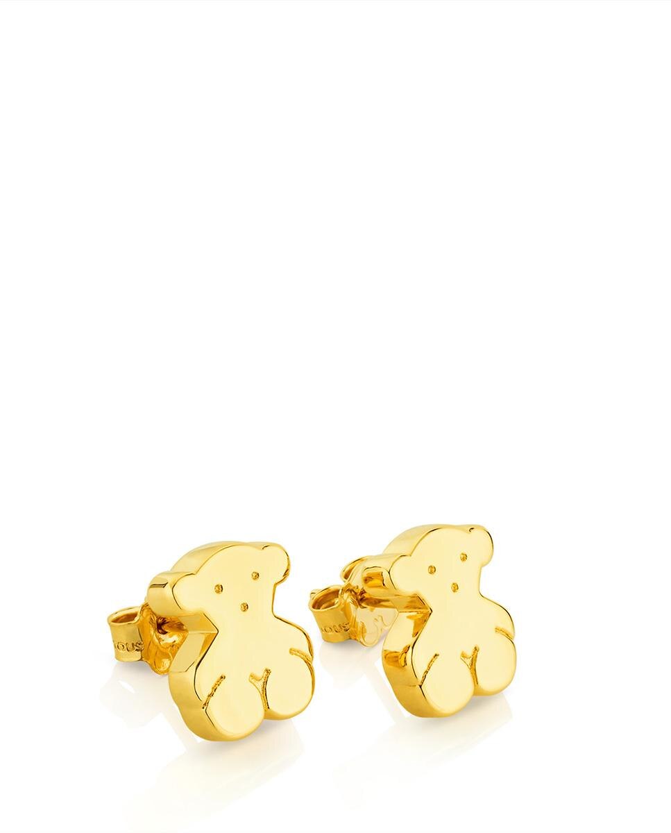Brincos Sweet Dolls em Ouro Amarelo Dourado-4