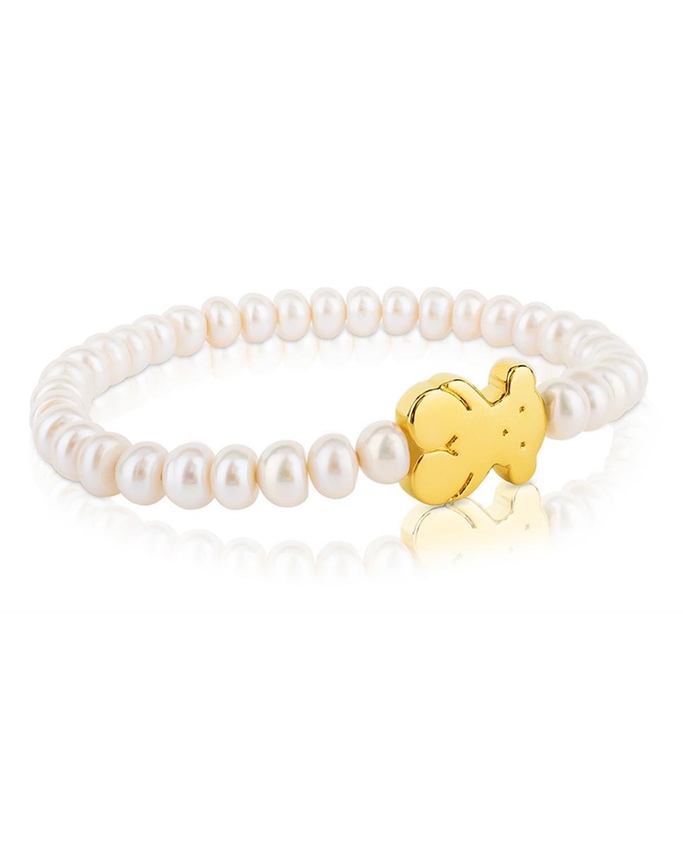 Pulseira Sweet Dolls em Ouro Amarelo Branco-1