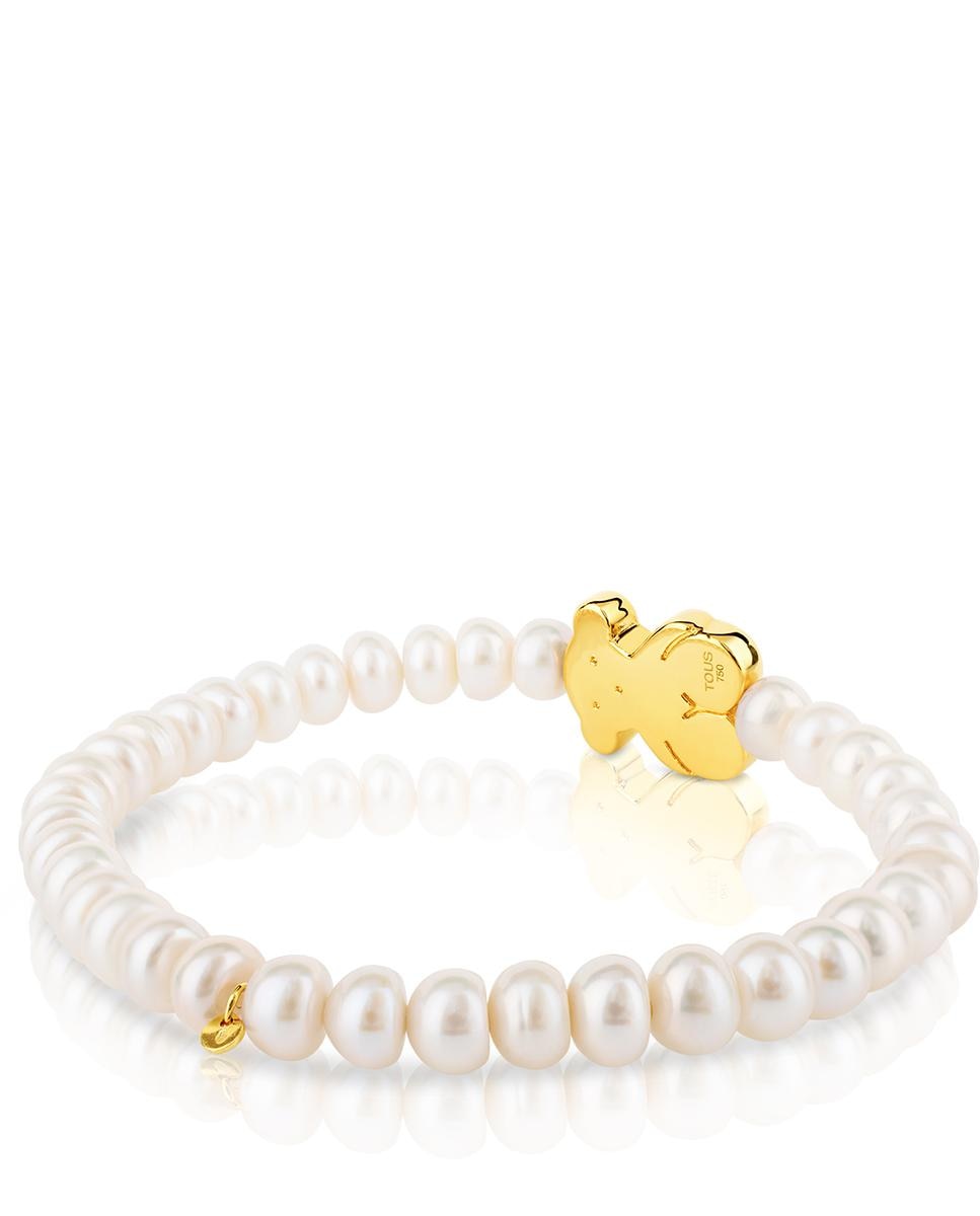Pulseira Sweet Dolls em Ouro Amarelo Branco-2