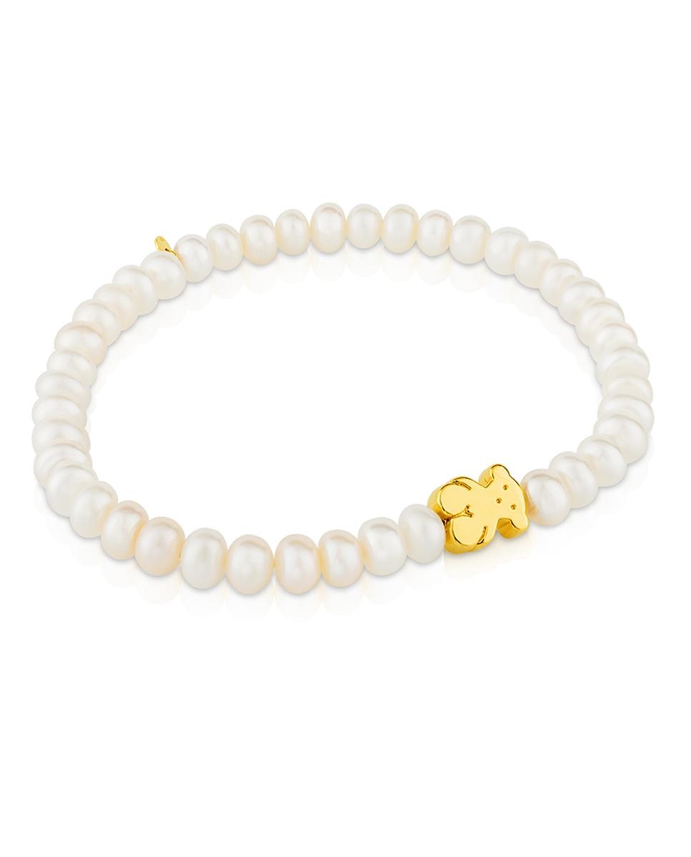 Pulseira Sweet Dolls em Ouro Amarelo Branco-1