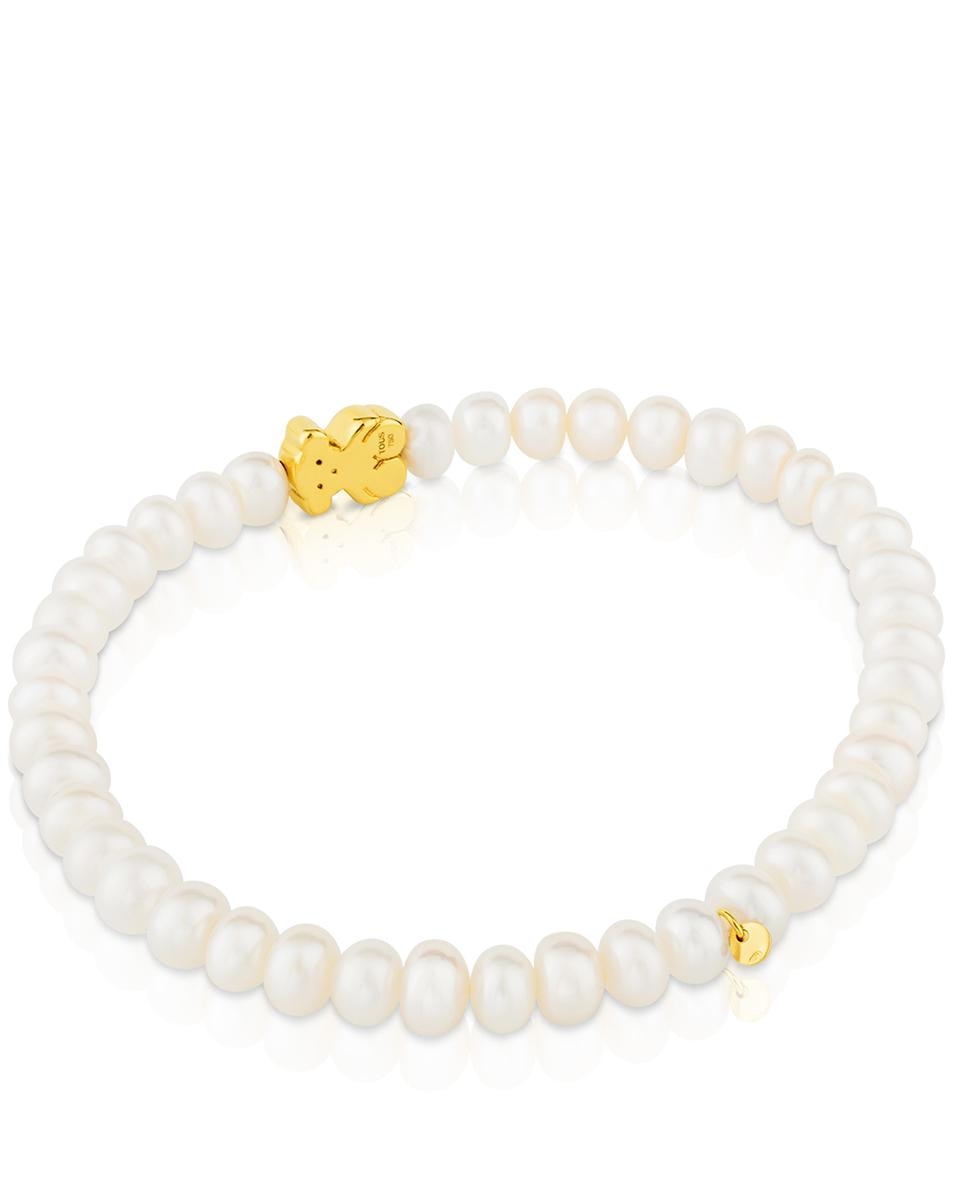 Pulseira Sweet Dolls em Ouro Amarelo Branco-2