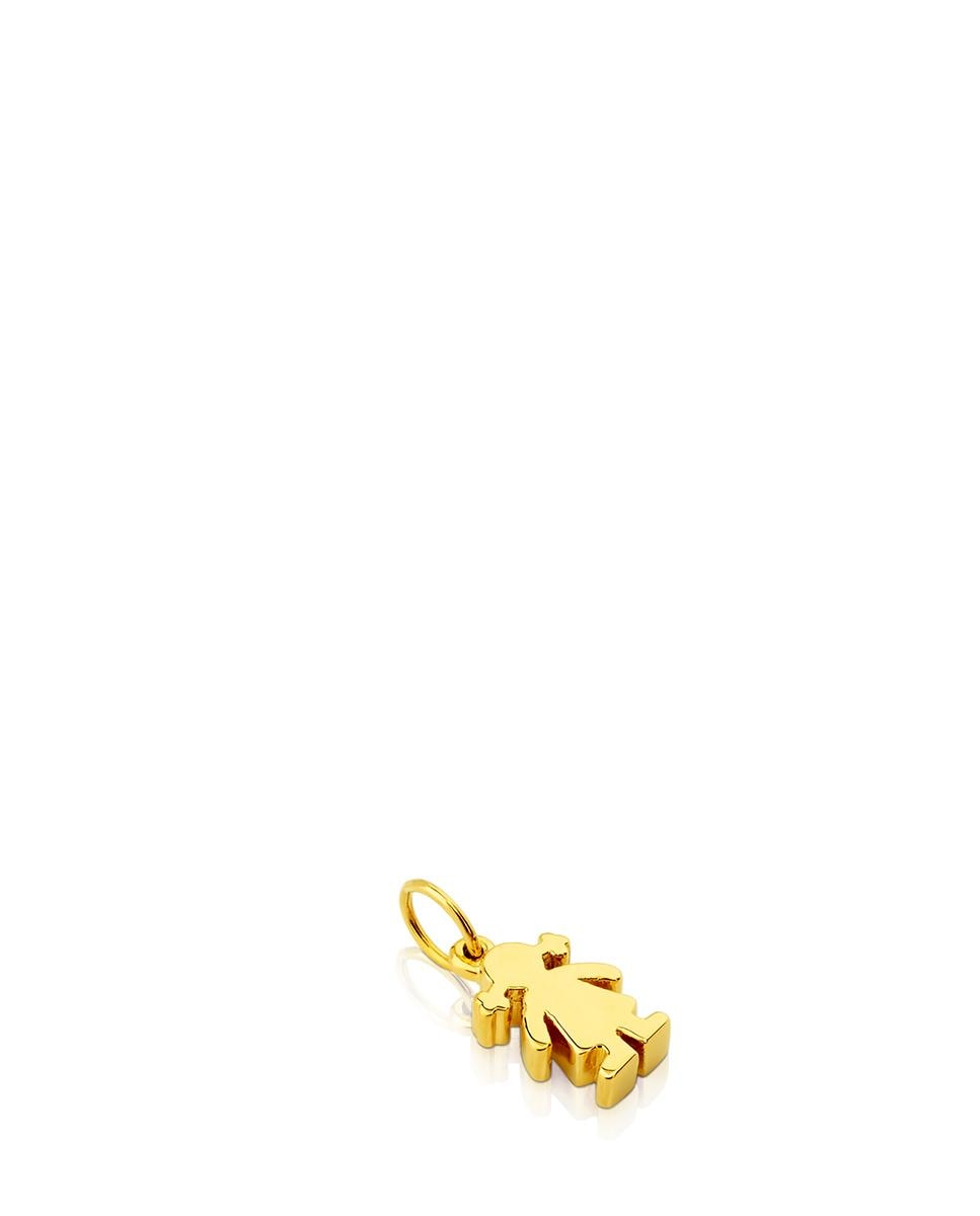 Pendente Sweet Dolls Infantil em Ouro Amarelo Dourado-3