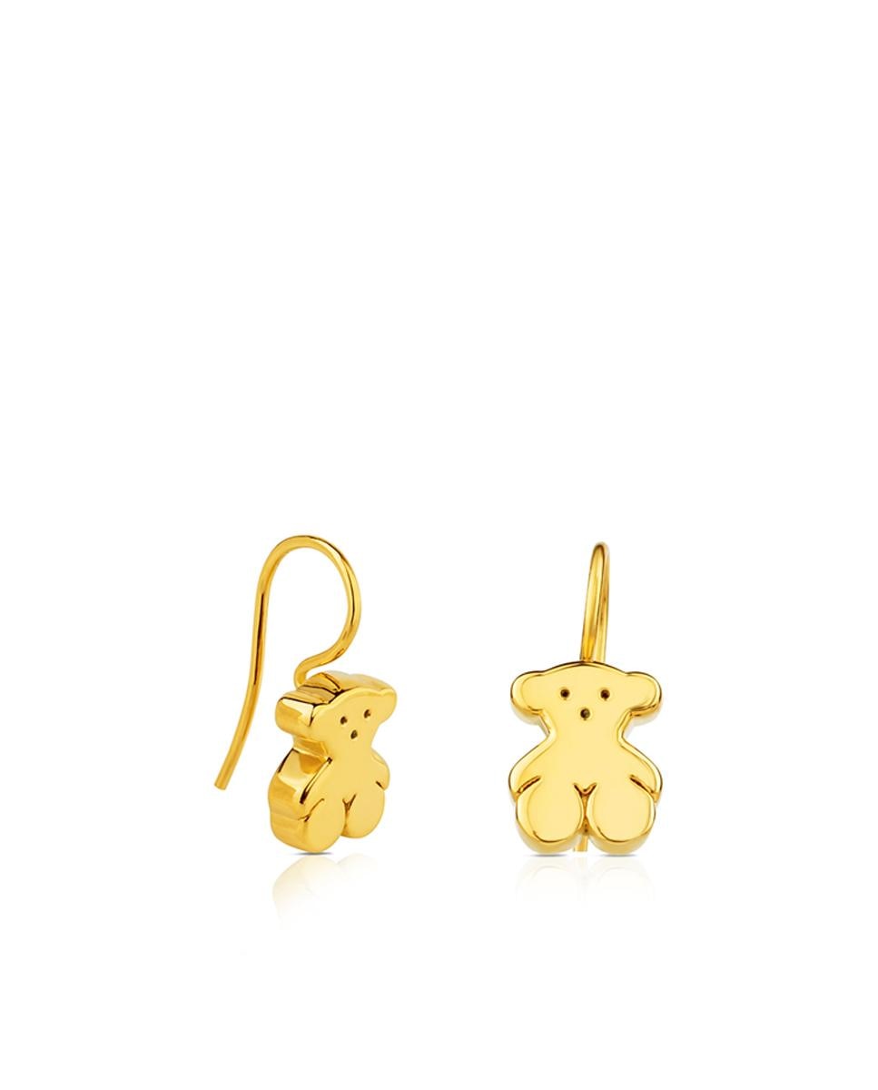 Brincos Sweet Dolls de Ouro Amarelo Dourado-1