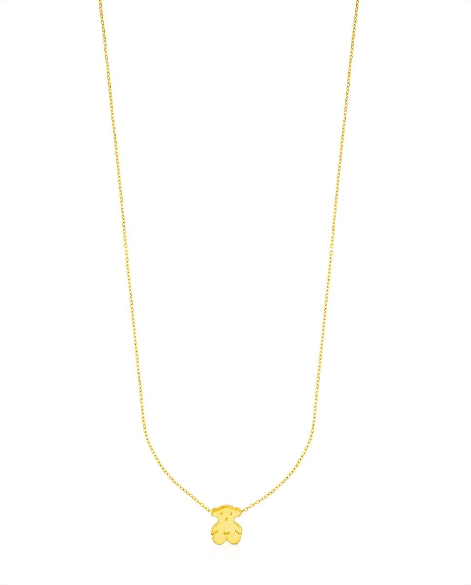 Colar Sweet Dolls em Ouro Amarelo Dourado-1