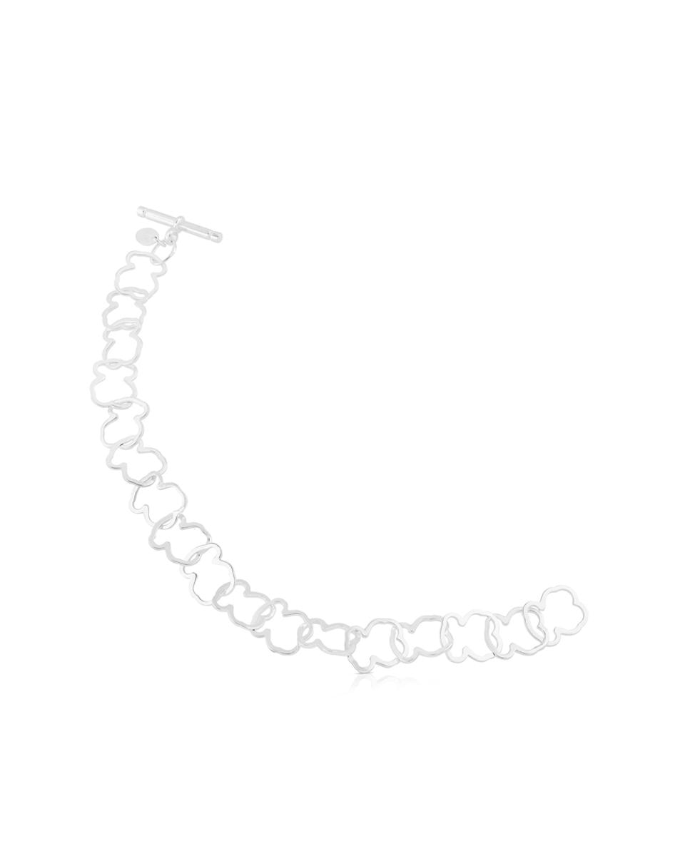 Pulseira de Corrente Carrusel em Prateado Prateado-1