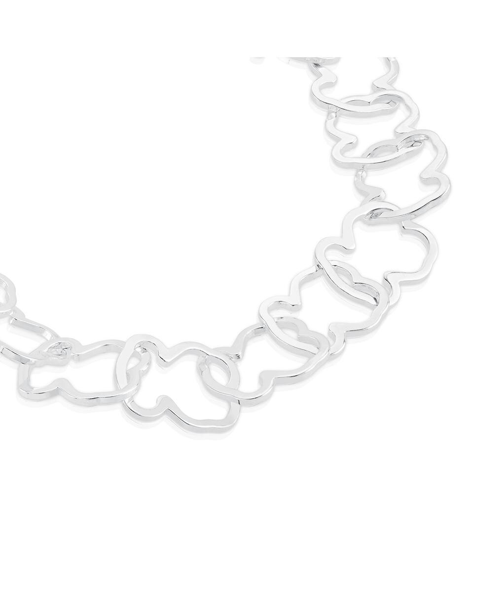 Pulseira de Corrente Carrusel em Prateado Prateado-2