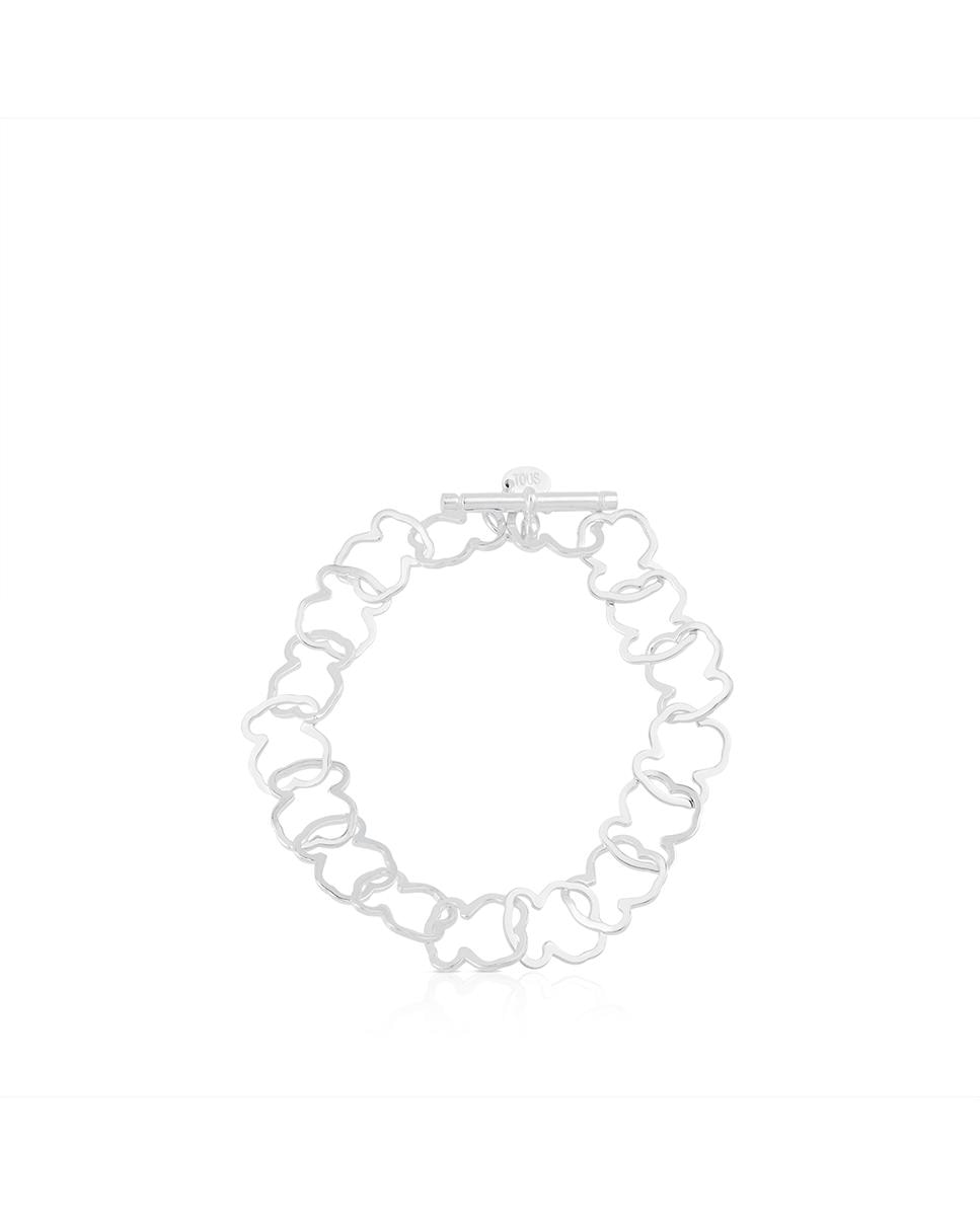 Pulseira de Corrente Carrusel em Prateado Prateado-3