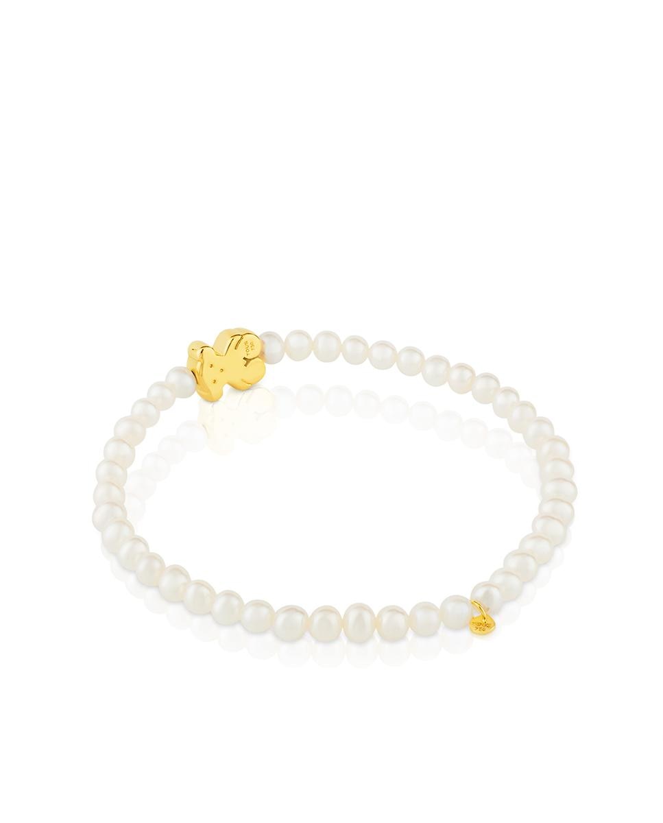 Pulseira Sweet Dolls em Ouro Amarelo Branco-2