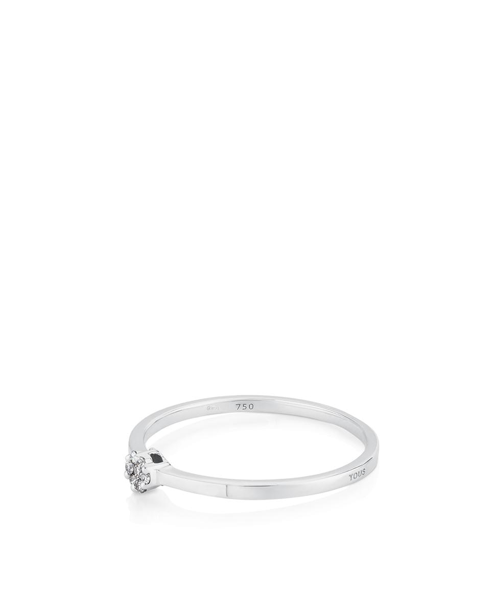 Anel Sweet Diamonds em Ouro Branco e Diamantes Branco-2