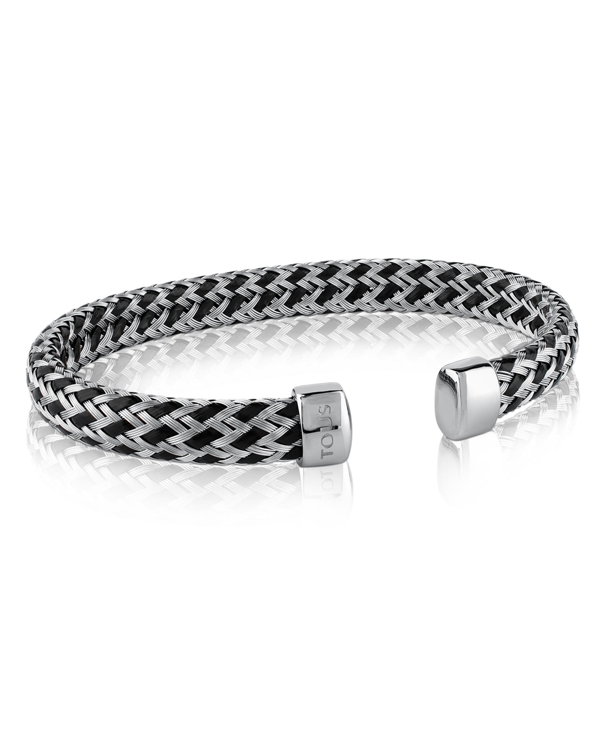 Pulseira Man em Aço Preto-1