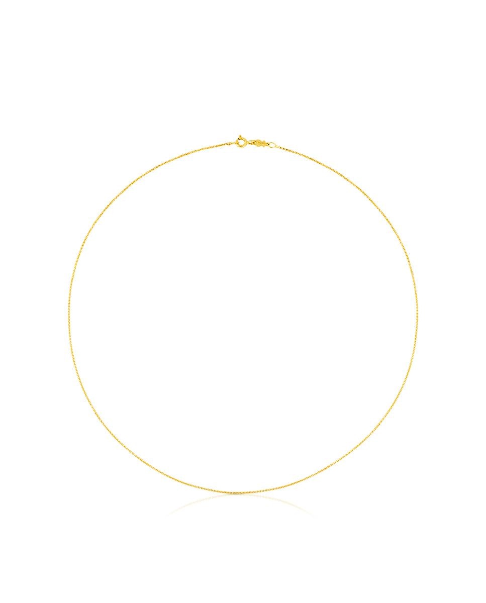 Corrente Chain em Ouro Amarelo Dourado-1