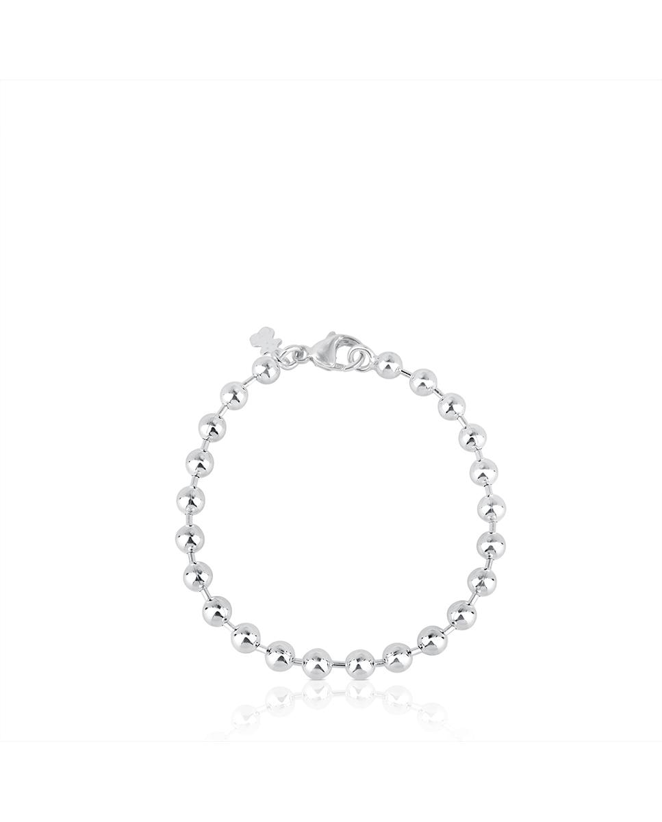 Pulseira de Corrente em Prateado Prateado-3